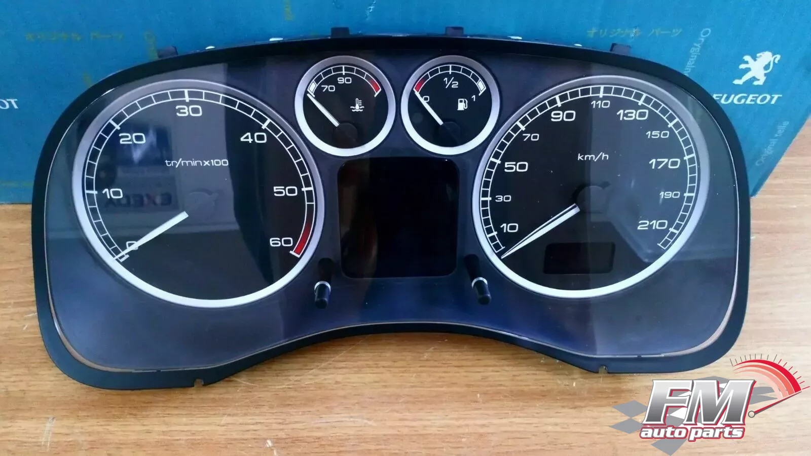 Instrument Cluster fits Peugeot 307 6104R2 Genuine Instrument Cluster fits Peugeot 307 6104R2 Genuine