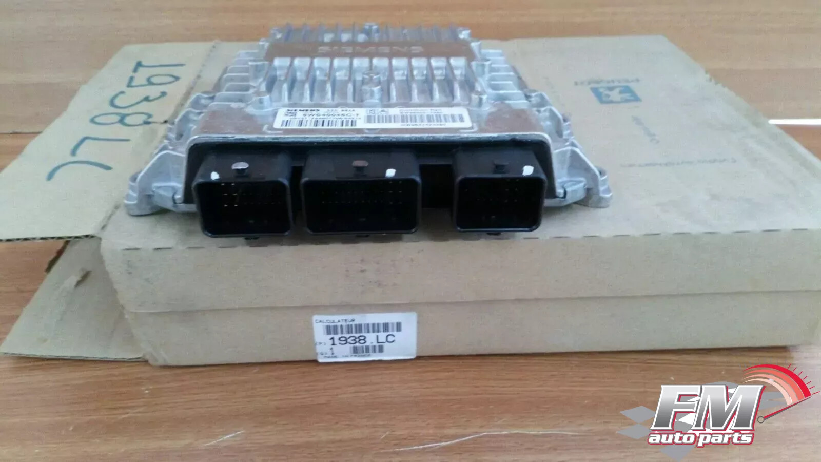 ECU Engine Control Unit fits Peugeot 307 2.0 HDi DW10TD 1938LC Genuine ECU Engine Control Unit fits Peugeot 307 2.0 HDi DW10TD 1938LC Genuine