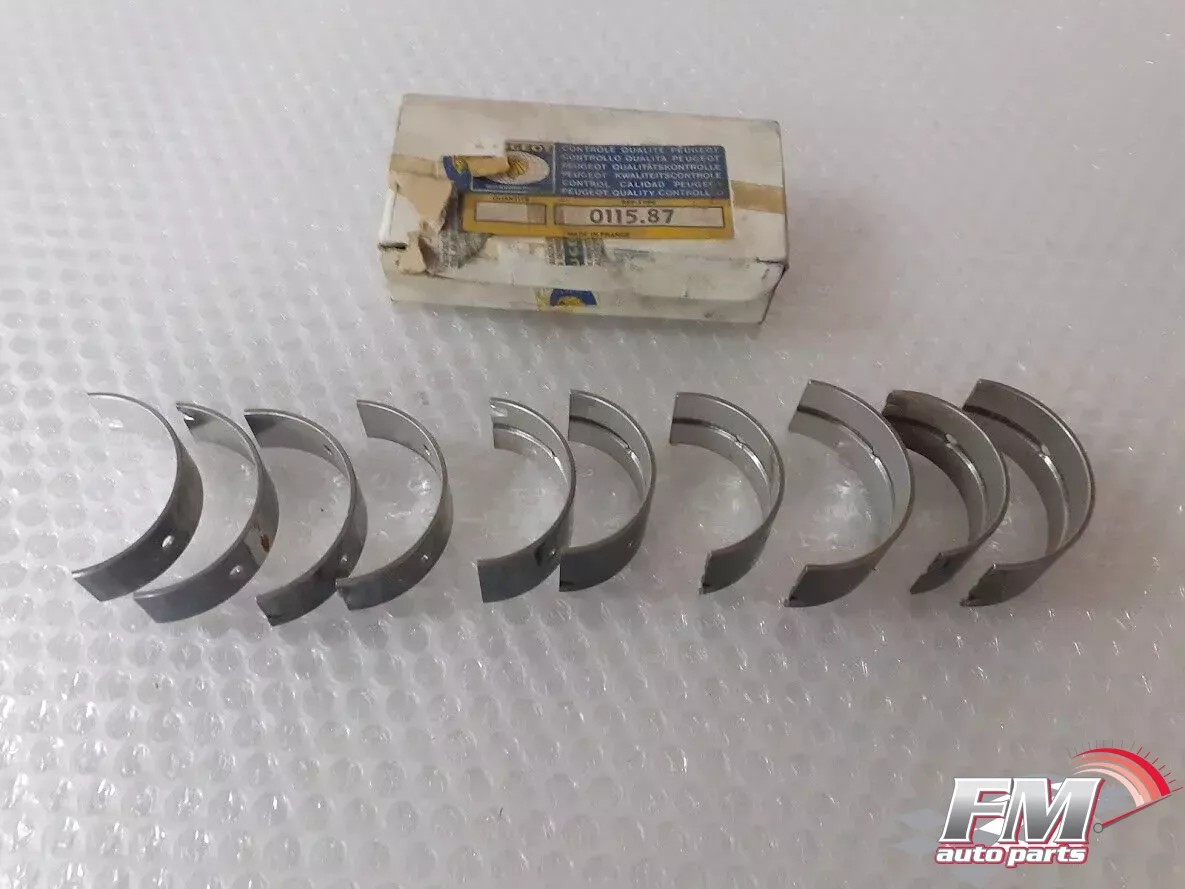 Crankshaft Main Bearing Set STD fits Peugeot 404 504 011587 Genuine Crankshaft Main Bearing Set STD fits Peugeot 404 504 011587 Genuine