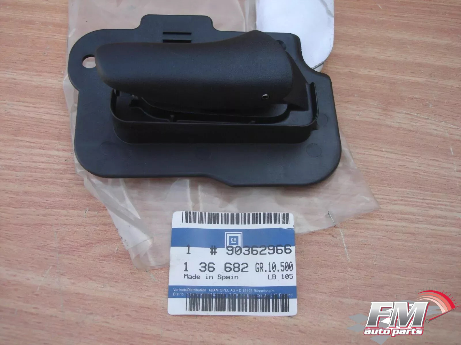 Interior Door Handle Rear Right Black fits Opel Vauxhall Vectra B 90362966 Interior Door Handle Rear Right Black fits Opel Vauxhall Vectra B 90362966