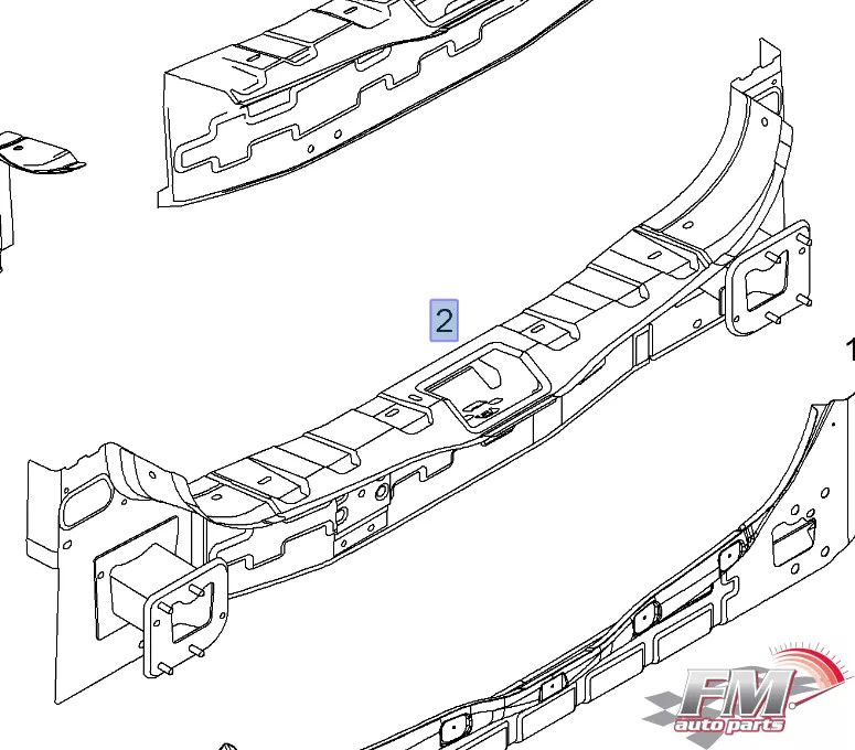 Rear End Panel Lower fits Opel Vauxhall Astra H 93192121 Genuine 5184276 Rear End Panel Lower fits Opel Vauxhall Astra H 93192121 Genuine 5184276