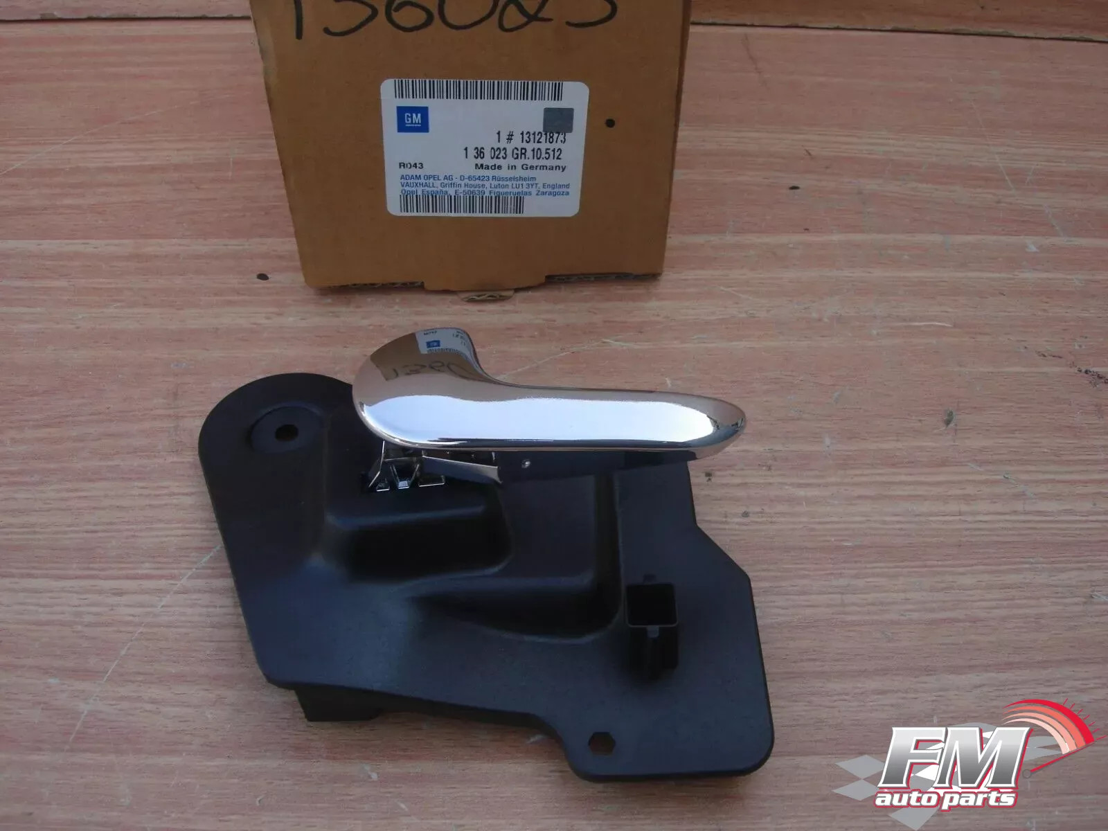 Interior Door Handle Rear Left fits Opel Vauxhall Meriva A 13121873 Genuine Interior Door Handle Rear Left fits Opel Vauxhall Meriva A 13121873 Genuine