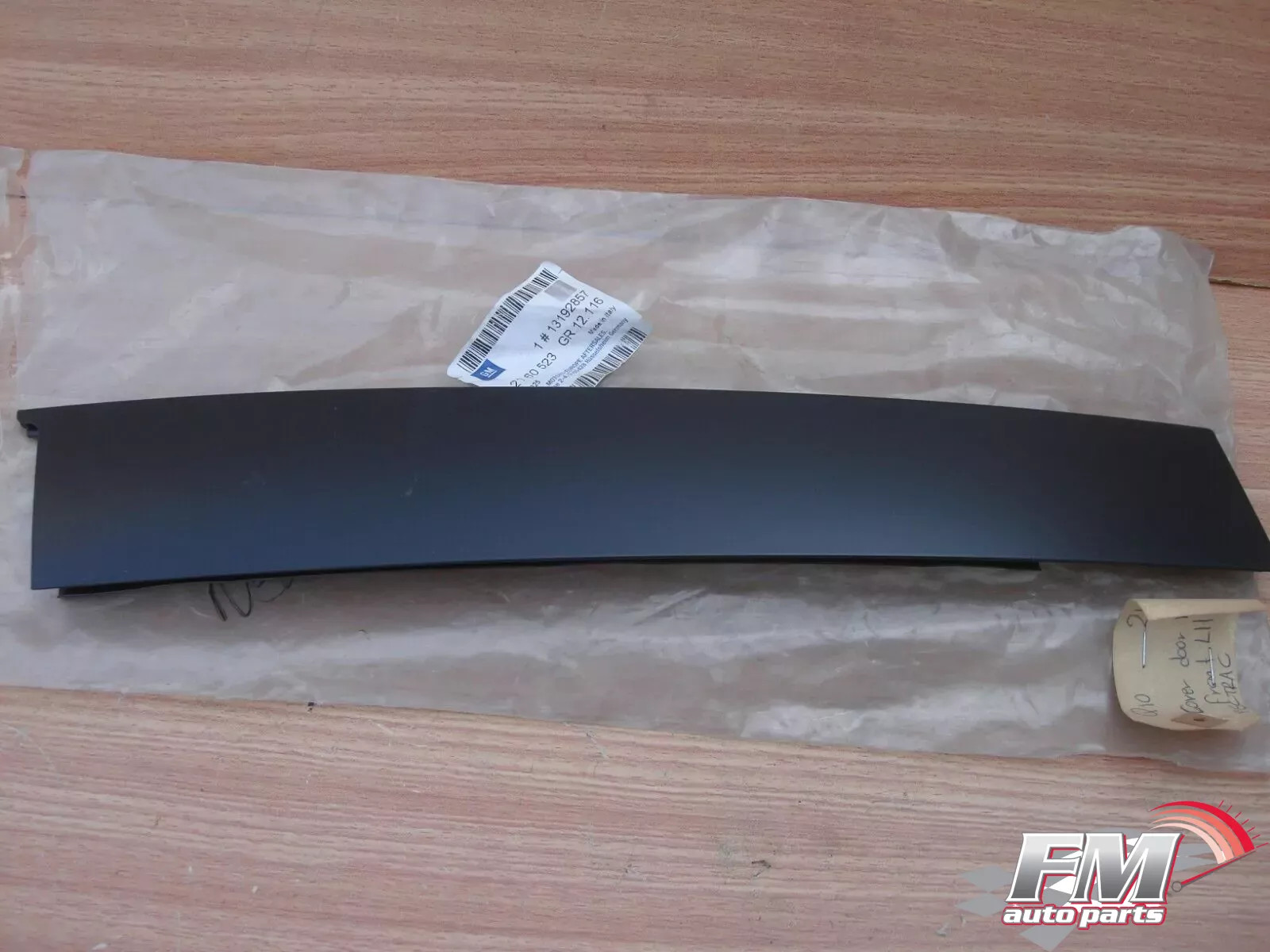Molding Rear Left fits Opel Vauxhall Vectra C Signum 13192857 Genuine Molding Rear Left fits Opel Vauxhall Vectra C Signum 13192857 Genuine