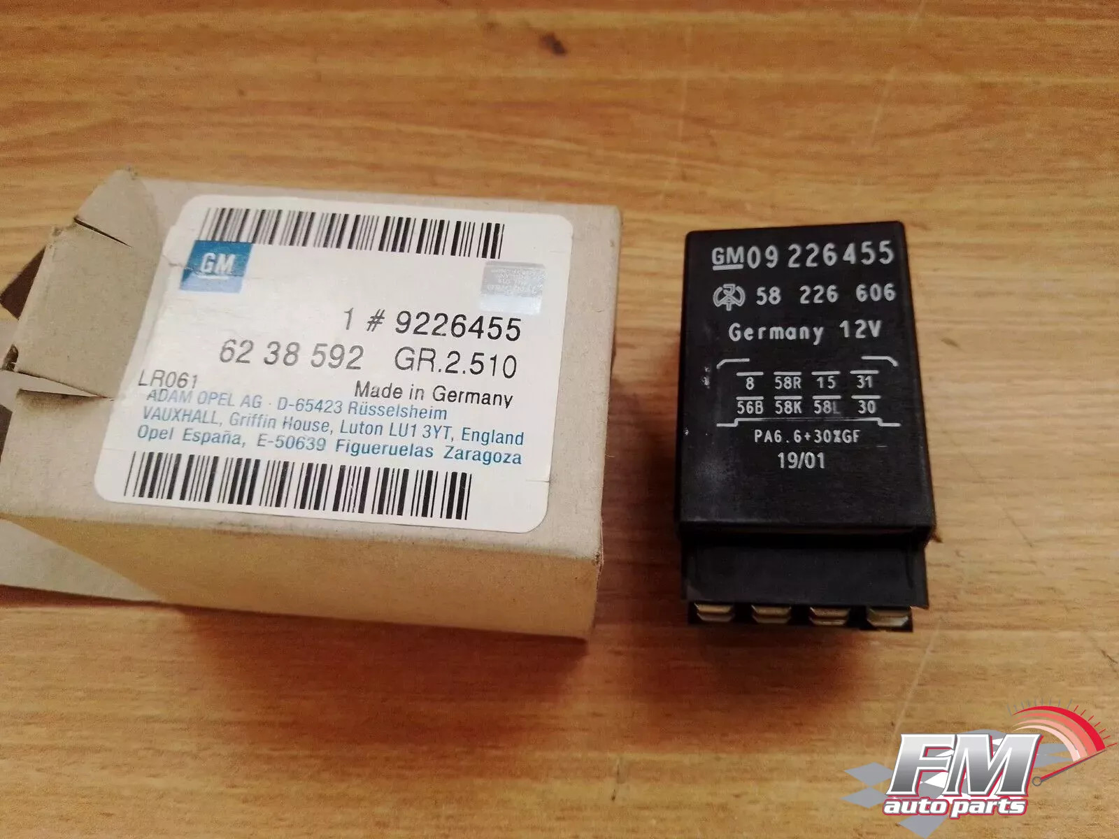 Relay Dim Dip fits Opel Vauxhall Vectra B Astra G Zafira A 90505797 Genuine 9226455 Relay Dim Dip fits Opel Vauxhall Vectra B Astra G Zafira A 90505797 Genuine 9226455