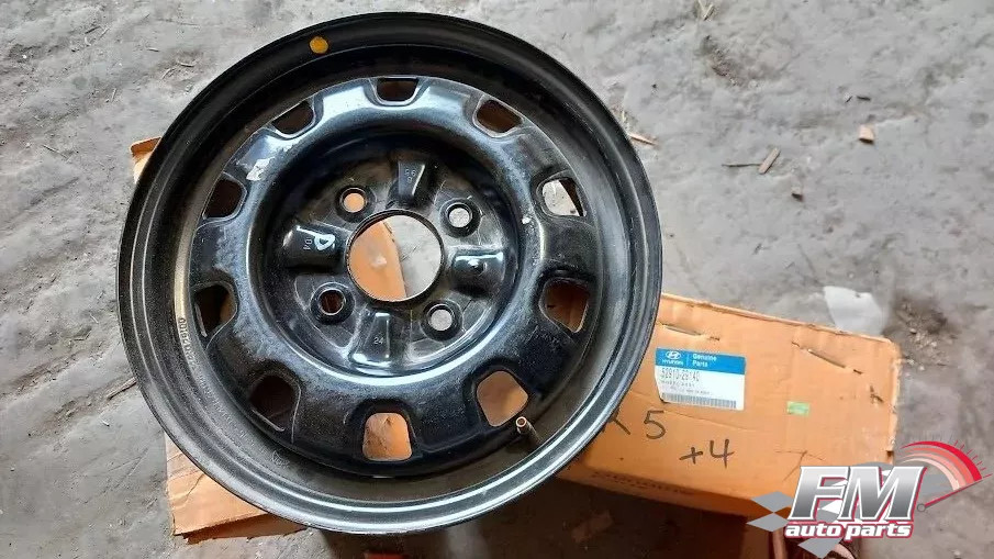 Wheel fits Hyundai Accent Excel Lantra Elantra 5J 14 inches 5291029140 Genuine Wheel fits Hyundai Accent Excel Lantra Elantra 5J 14 inches 5291029140 Genuine