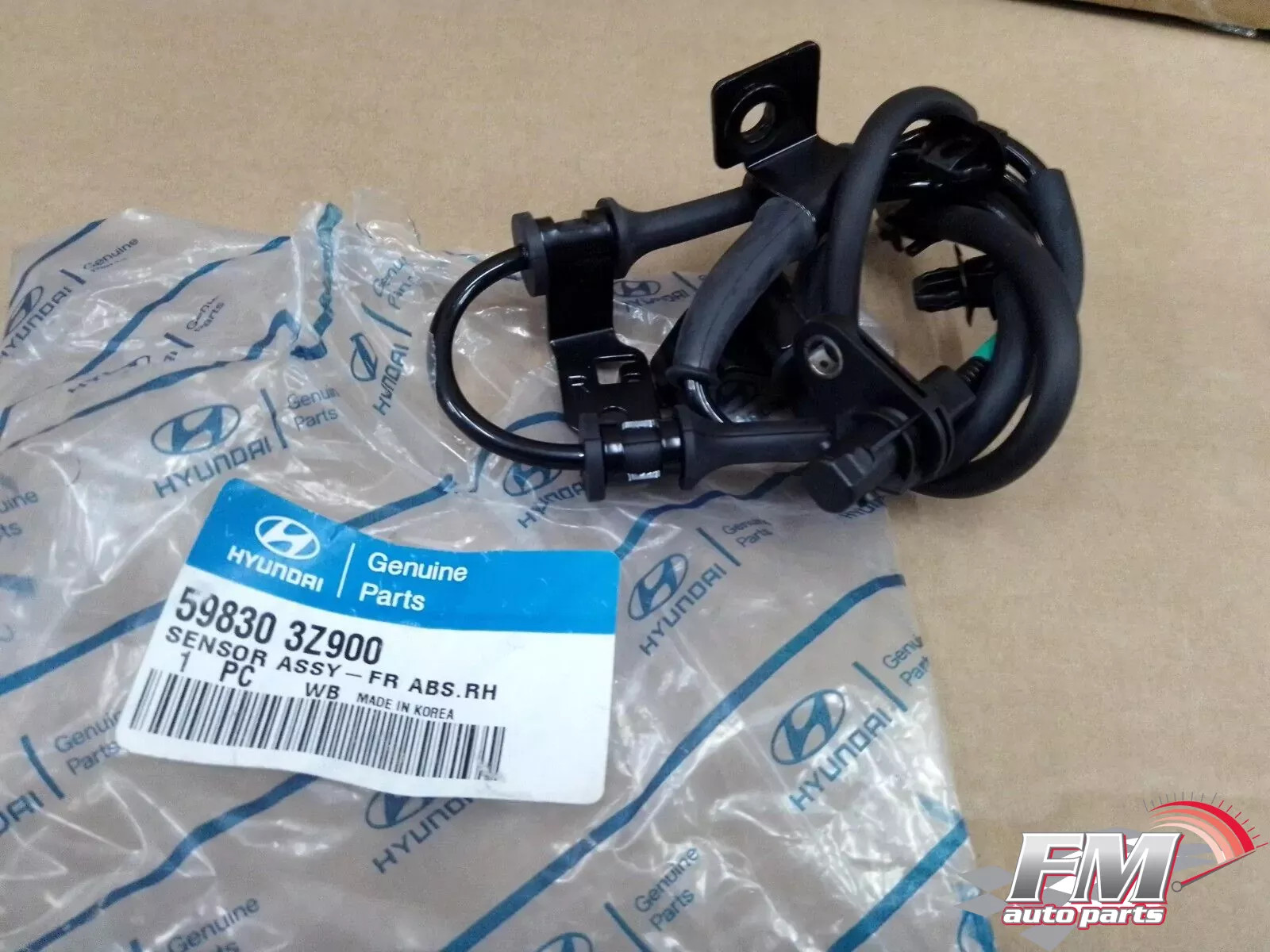ABS Speed Sensor Front Right fits Hyundai i40 598303Z900 Genuine ABS Speed Sensor Front Right fits Hyundai i40 598303Z900 Genuine