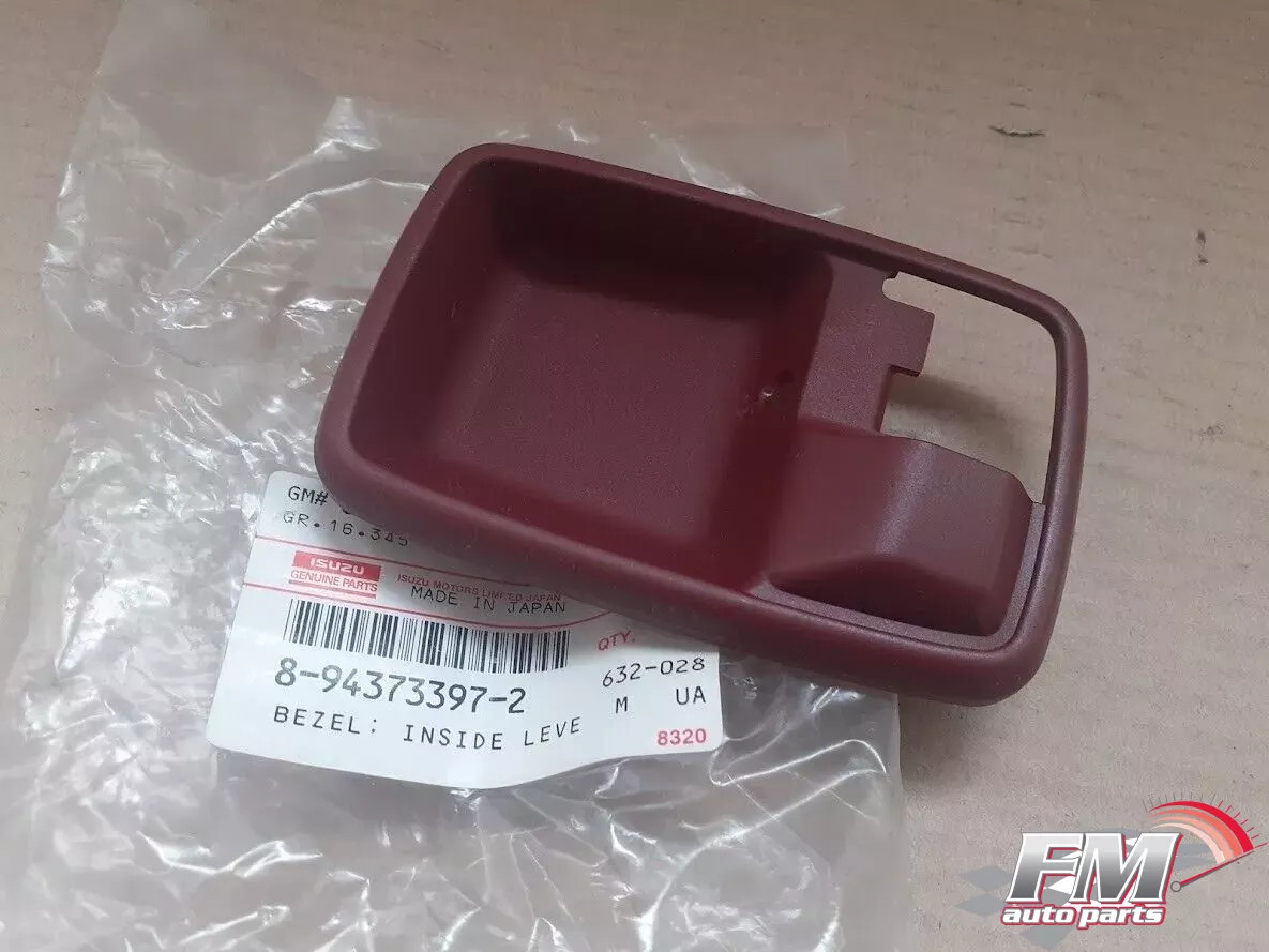 Interior Door Handle Bezel Left fits Isuzu Pickup TF Chevrolet LUV Genuine 8943733972 Interior Door Handle Bezel Left fits Isuzu Pickup TF Chevrolet LUV Genuine 8943733972