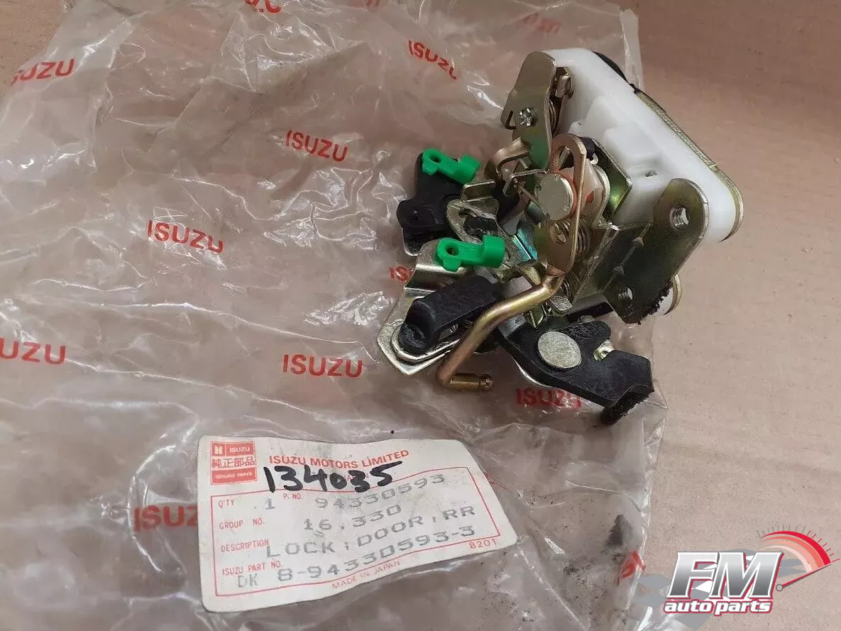 Door Lock Rear Left fits Isuzu Trooper MU Honda Passport Opel Frontera A Genuine 94330593 Door Lock Rear Left fits Isuzu Trooper MU Honda Passport Opel Frontera A Genuine 94330593