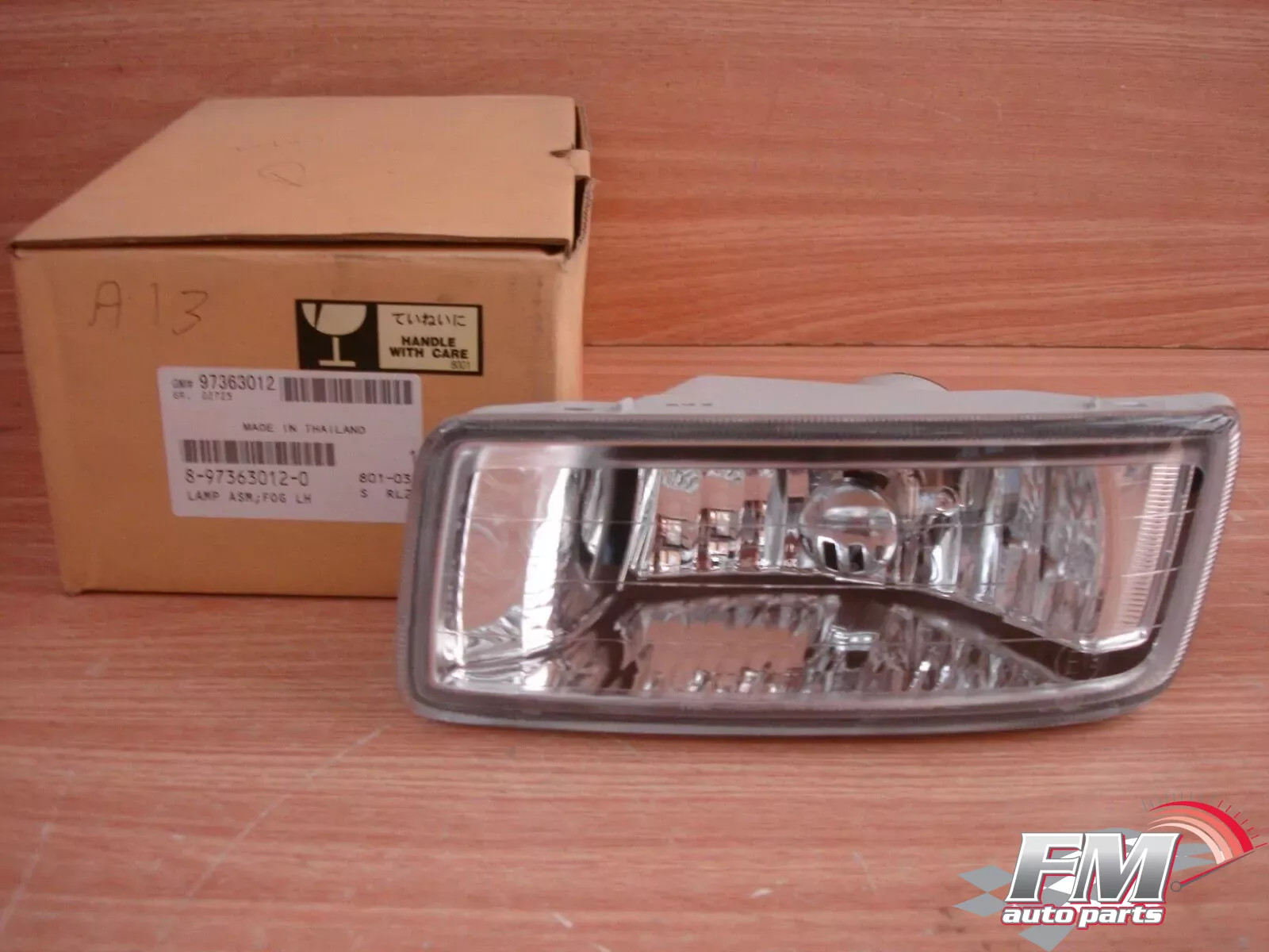 Fog Light Front Left fits Isuzu Pickup TF Dmax D-Max UCS UCR 8973630120 Genuine Fog Light Front Left fits Isuzu Pickup TF Dmax D-Max UCS UCR 8973630120 Genuine