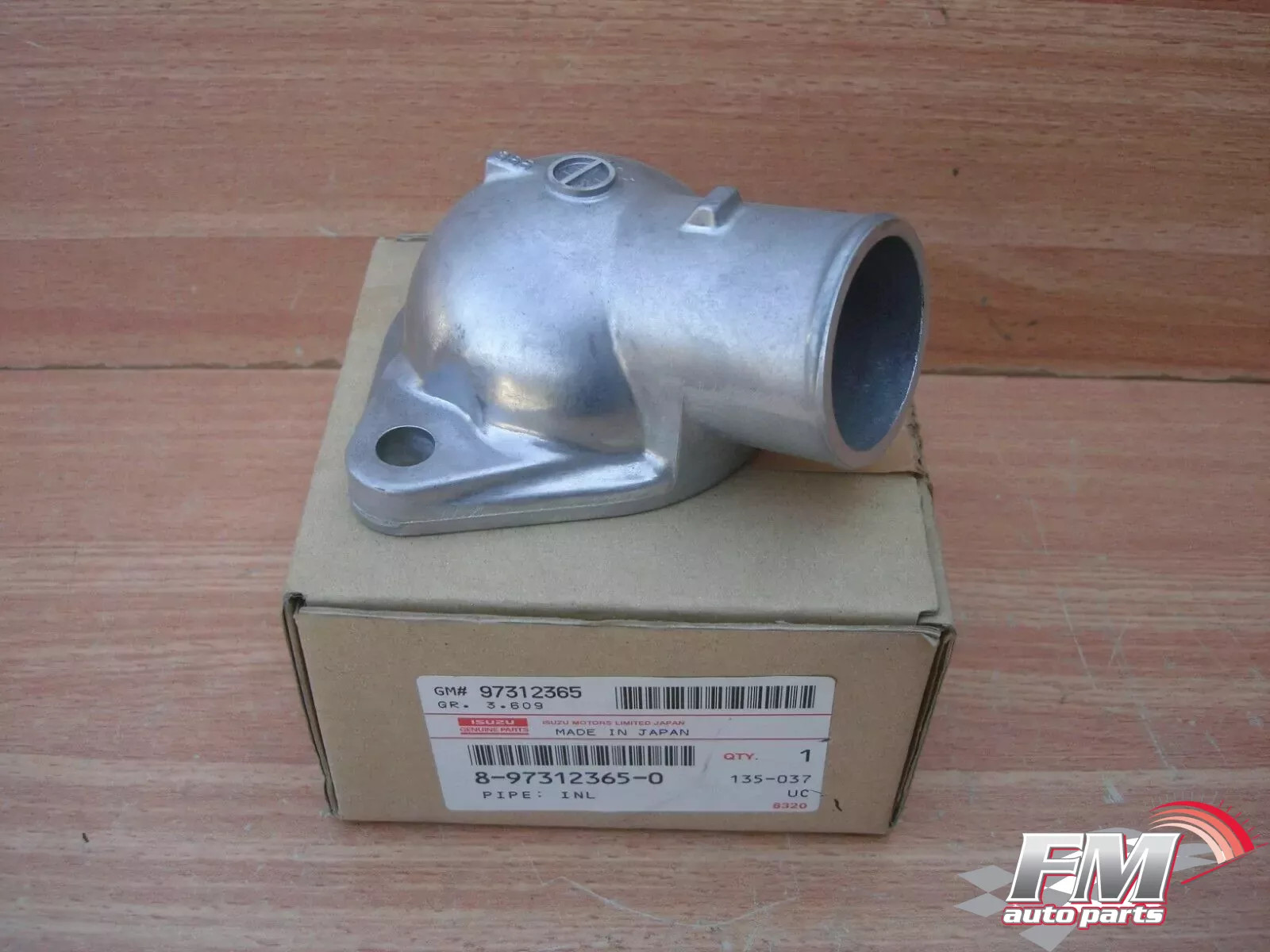 Intercooler Pipe fits Isuzu Pickup Chevrolet LUV Opel Campo 4JA1T Genuine 8973123650 Intercooler Pipe fits Isuzu Pickup Chevrolet LUV Opel Campo 4JA1T Genuine 8973123650