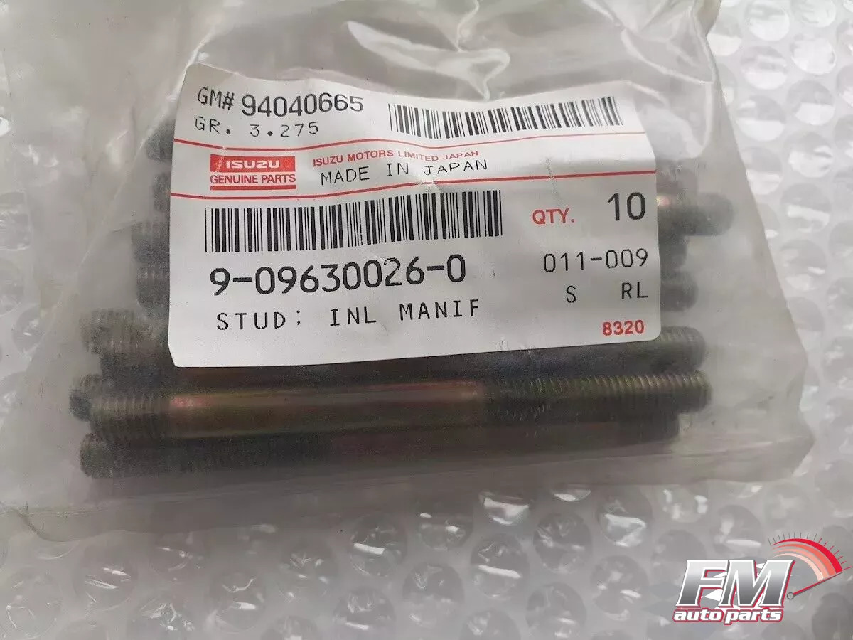 10x Stud Exhaust Inlet Manifold fits Isuzu 6SD1 6BD1 6BG1 6BB1 9096300260 10x Stud Exhaust Inlet Manifold fits Isuzu 6SD1 6BD1 6BG1 6BB1 9096300260