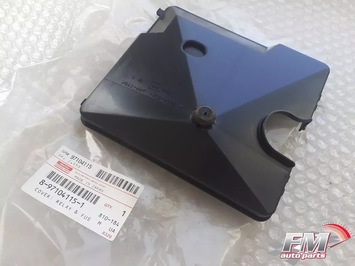 Fuse Box Cover Lower fits Isuzu Pickup TF Chevrolet LUV 8971041151 Genuine Fuse Box Cover Lower fits Isuzu Pickup TF Chevrolet LUV 8971041151 Genuine