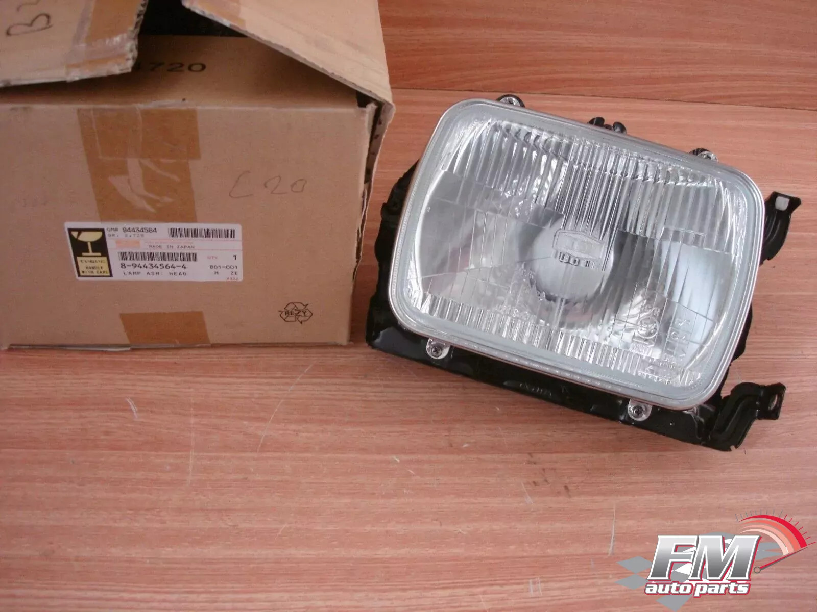 Headlight Left fits Isuzu Pickup TFS TFR Chevrolet LUV 8944345644 Genuine Headlight Left fits Isuzu Pickup TFS TFR Chevrolet LUV 8944345644 Genuine