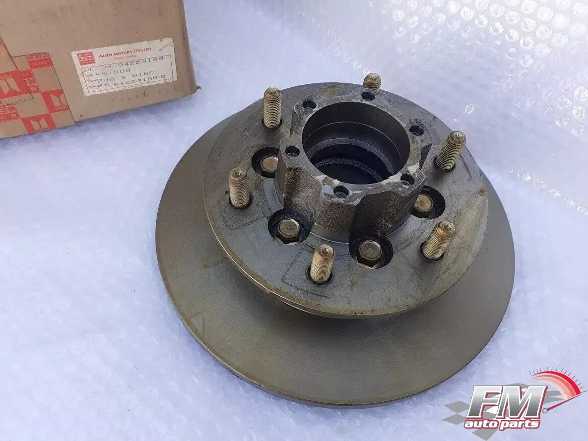 Brake Disc Rotor & Hub Front fits Isuzu Pickup KB41 Chevrolet LUV Genuine 8942231990 Brake Disc Rotor & Hub Front fits Isuzu Pickup KB41 Chevrolet LUV Genuine 8942231990