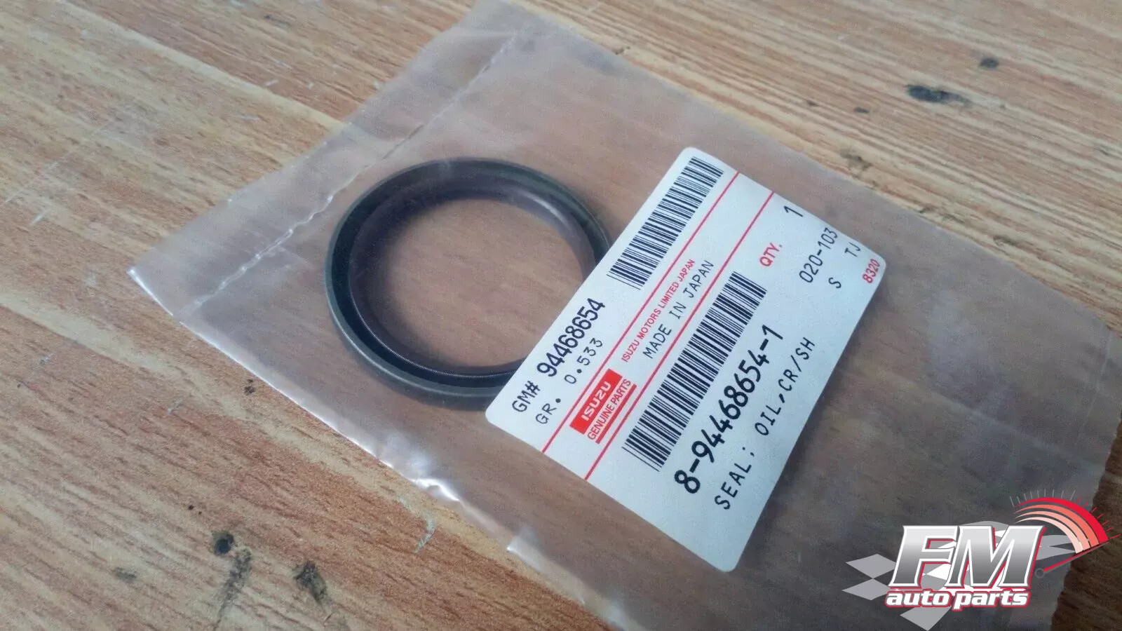 Crankshaft Oil Seal Front fits Isuzu 4EC1 4EE1 Opel 15D X15D 17TD Genuine 8944686541 Crankshaft Oil Seal Front fits Isuzu 4EC1 4EE1 Opel 15D X15D 17TD Genuine 8944686541