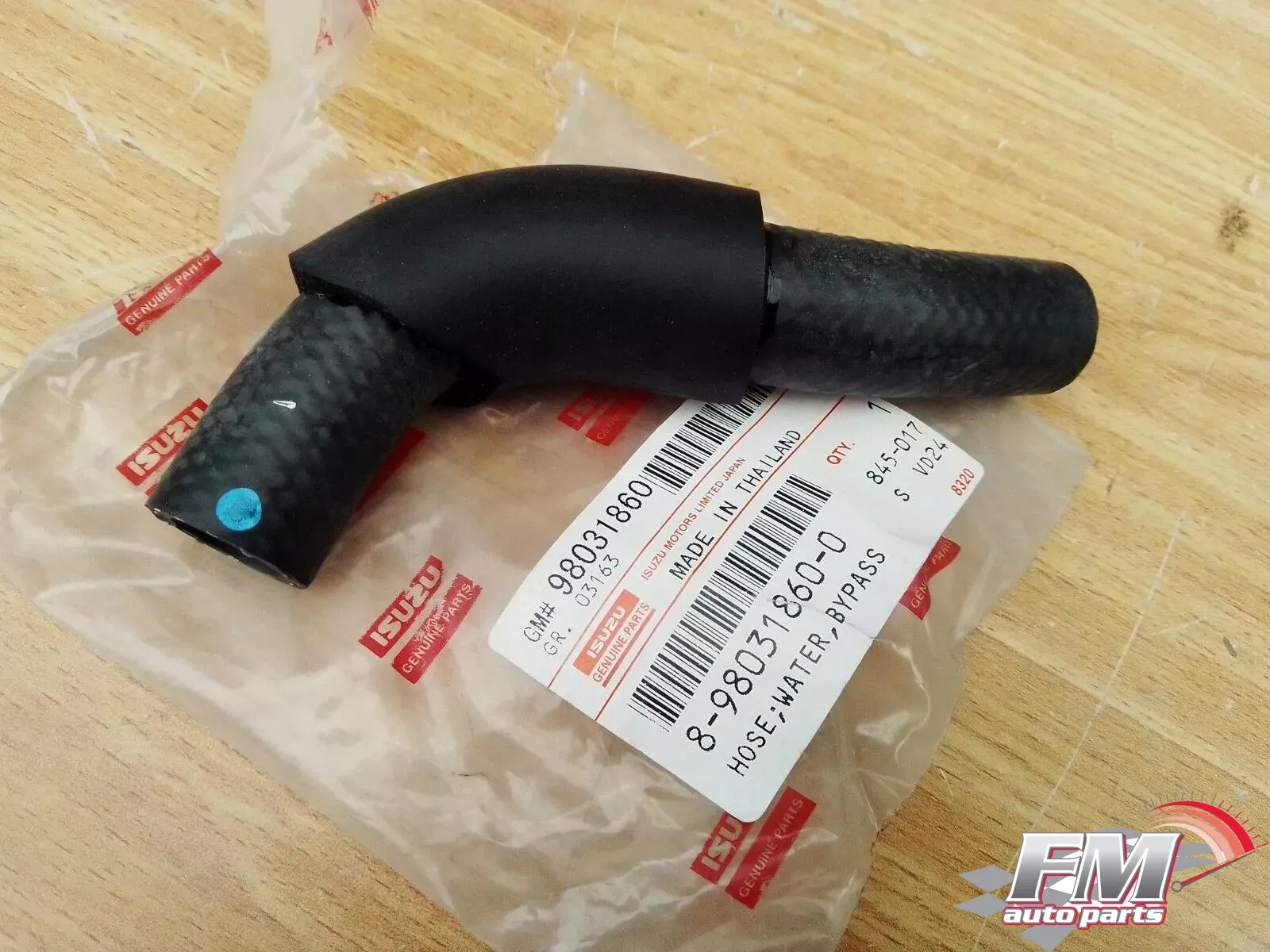 Water Hose Pipe fits Isuzu Dmax D-Max Rodeo Denver 8980318600 Genuine Water Hose Pipe fits Isuzu Dmax D-Max Rodeo Denver 8980318600 Genuine