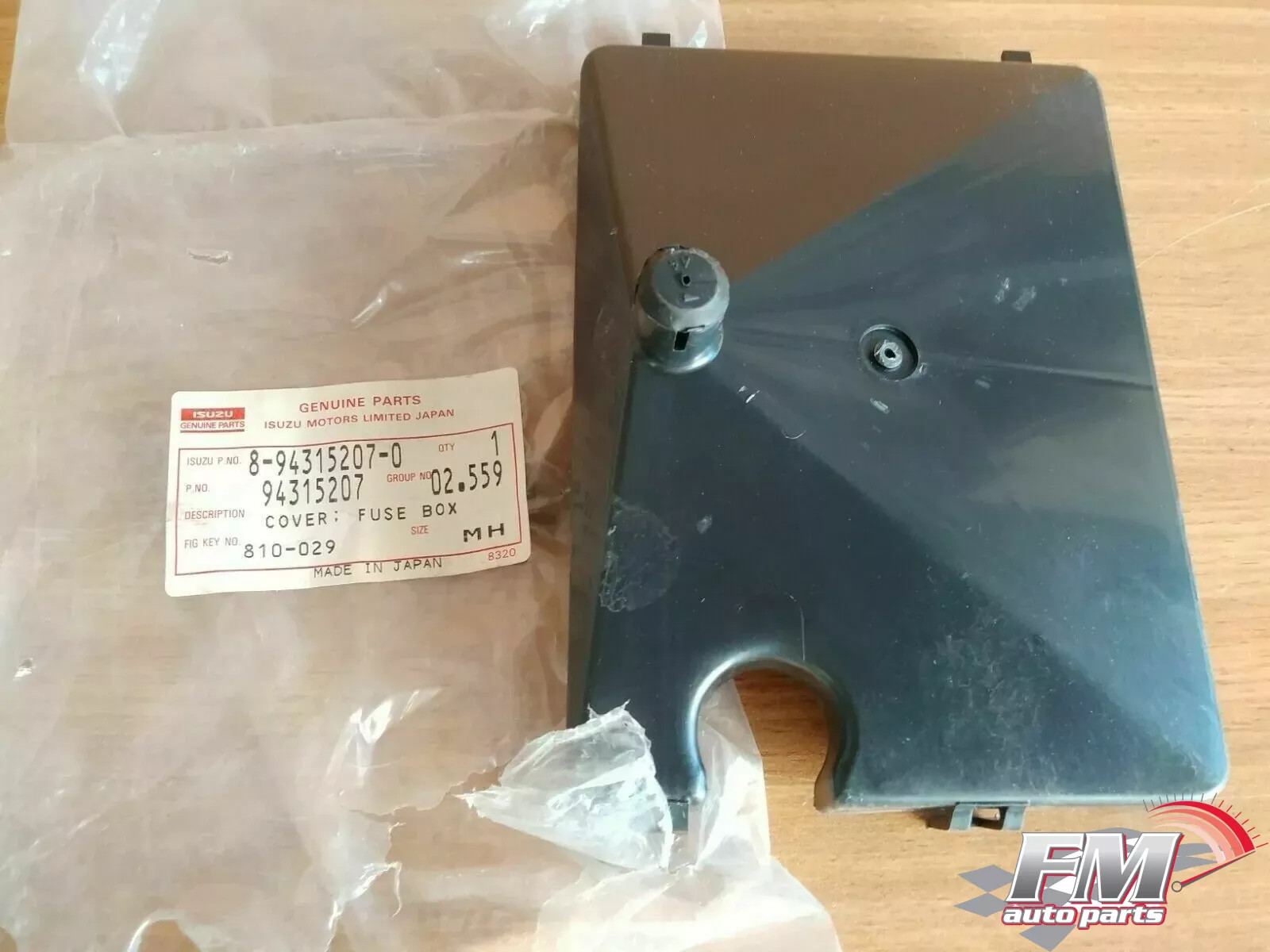 Fuse Box Cover fits Isuzu Rodeo Pickup TF Chevrolet LUV Honda Passport Holden 8943152070 Fuse Box Cover fits Isuzu Rodeo Pickup TF Chevrolet LUV Honda Passport Holden 8943152070