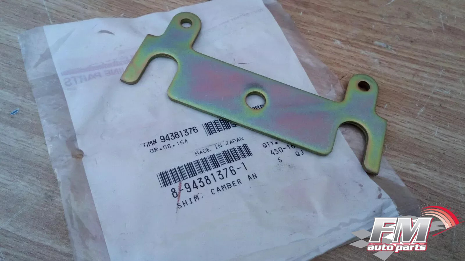 Control Arm Shim to Frame fits Isuzu Chevrolet Opel T=3.2mm 8943813761 Genuine Control Arm Shim to Frame fits Isuzu Chevrolet Opel T=3.2mm 8943813761 Genuine
