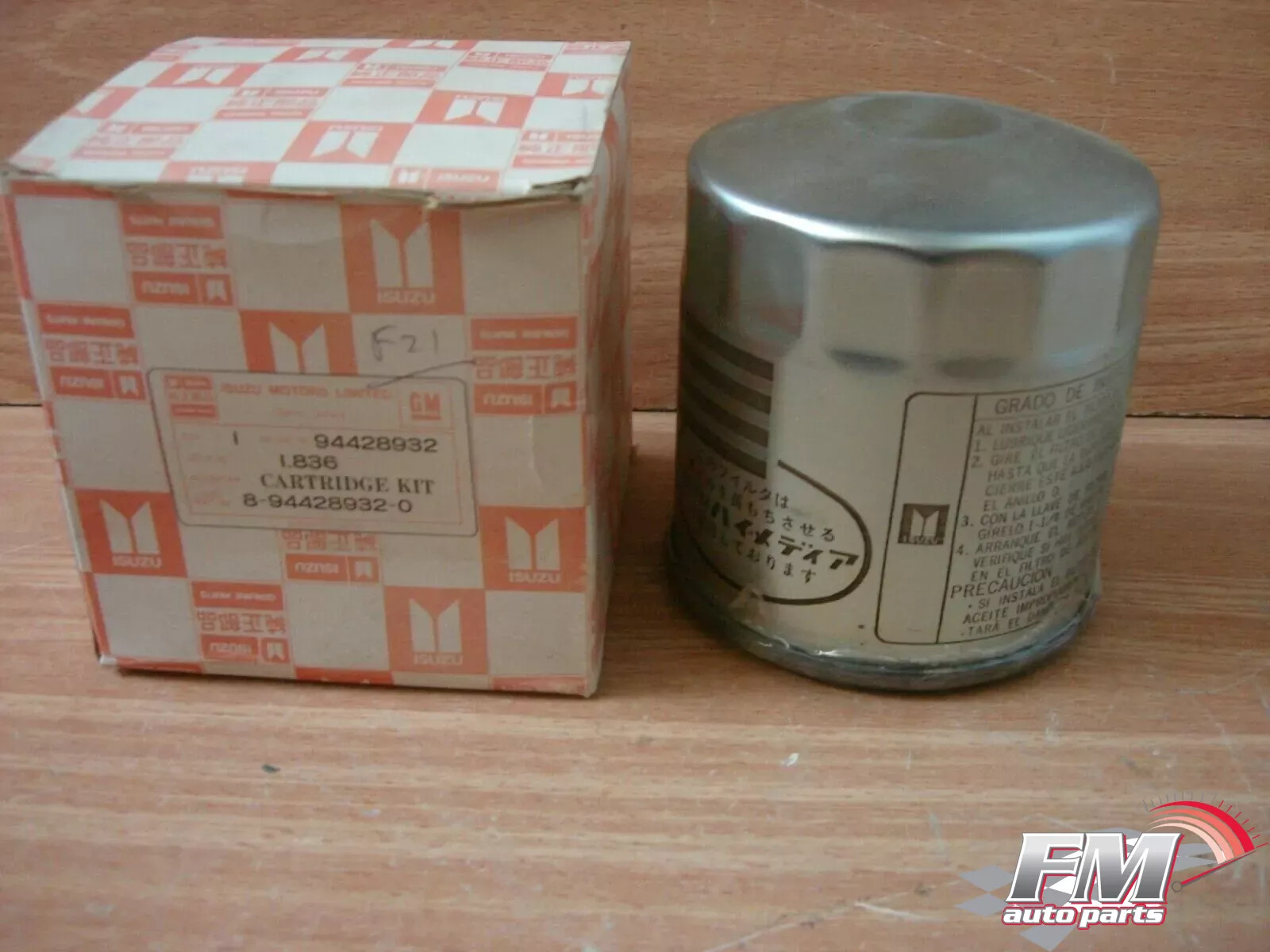 Oil Filter fits Isuzu Chevrolet Opel Vauxhall 4JA1 4JB1 8944289320 Genuine Oil Filter fits Isuzu Chevrolet Opel Vauxhall 4JA1 4JB1 8944289320 Genuine