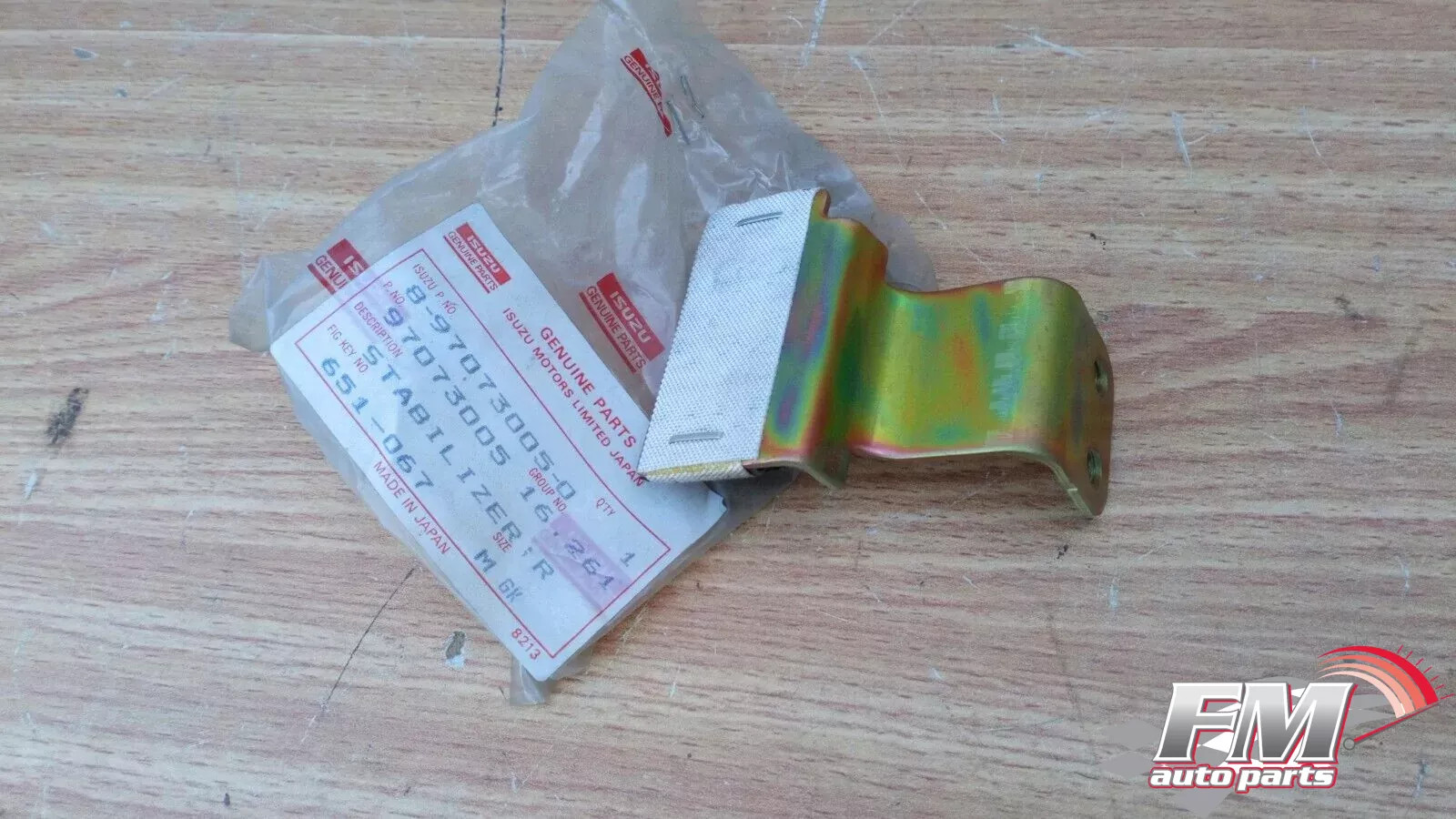 Stabilizer Rear Window fits Isuzu Pickup TF Chevrolet LUV 8970730050 Genuine Stabilizer Rear Window fits Isuzu Pickup TF Chevrolet LUV 8970730050 Genuine
