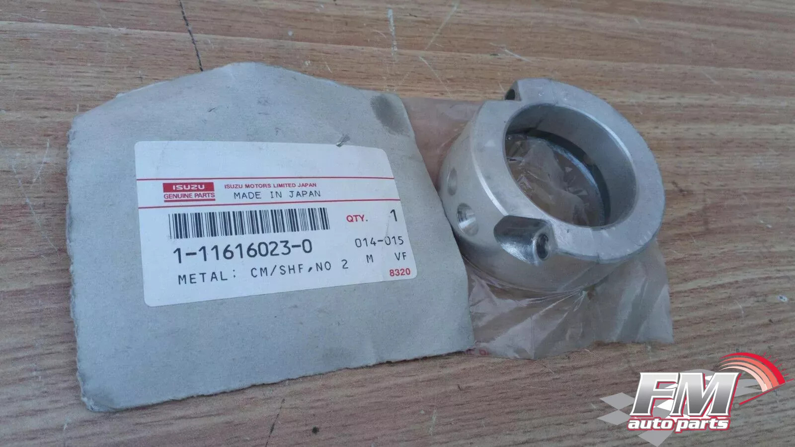 Camshaft Bearing No 2 fits Isuzu 6RB1 engine 1116160230 Genuine Camshaft Bearing No 2 fits Isuzu 6RB1 engine 1116160230 Genuine