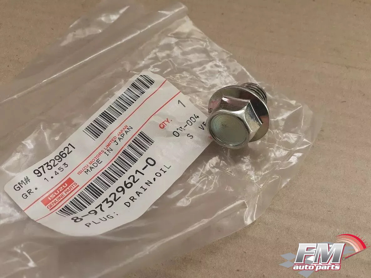 Oil Drain Plug fits Isuzu Dmax D-Max Rodeo Denver 4JA1 4JJ1 4JK1 8973296210 Oil Drain Plug fits Isuzu Dmax D-Max Rodeo Denver 4JA1 4JJ1 4JK1 8973296210