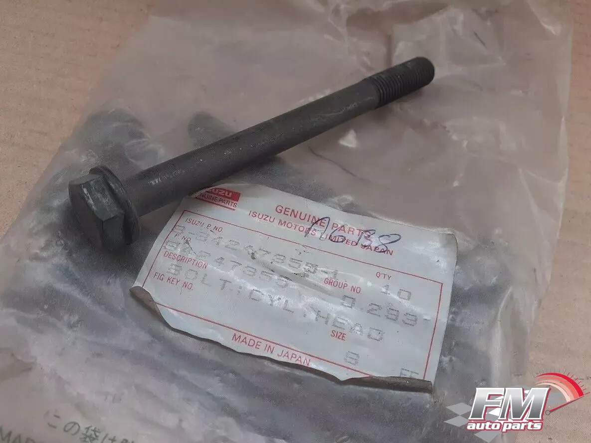 Cylinder Head Bolt fits Isuzu 4JA1 4JB1 4JC1 4JD1 4JE1 4JF1 8942473551 Cylinder Head Bolt fits Isuzu 4JA1 4JB1 4JC1 4JD1 4JE1 4JF1 8942473551