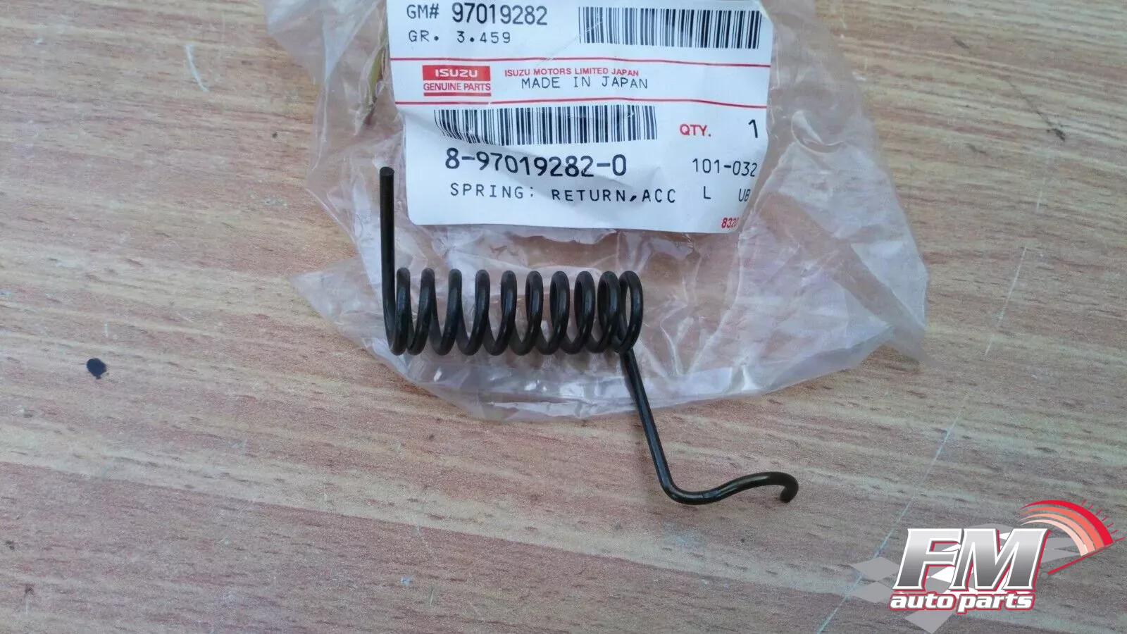 Accelerator Pedal Spring fits Isuzu Chevrolet LUV Pickup TF 8970198280 Genuine 8970192820 Accelerator Pedal Spring fits Isuzu Chevrolet LUV Pickup TF 8970198280 Genuine 8970192820