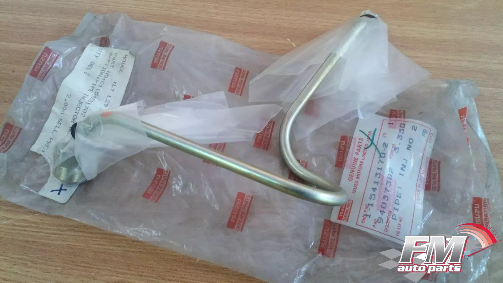 Fuel Pipe No 2 fits Isuzu Bus Truck Forklift FSS FTS 6BD1/T 6SD1/T 1154131702 Fuel Pipe No 2 fits Isuzu Bus Truck Forklift FSS FTS 6BD1/T 6SD1/T 1154131702