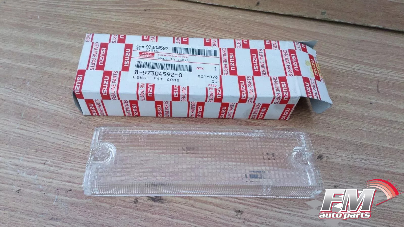 Turn Signal Lens Front Left fits Isuzu Chevrolet Pickup TF 8973045920 Genuine Turn Signal Lens Front Left fits Isuzu Chevrolet Pickup TF 8973045920 Genuine