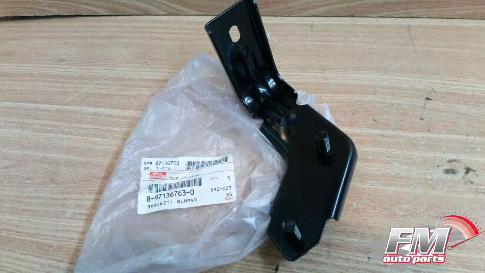 Rear Bumper Bracket Left fits Isuzu Pickup TF Chevrolet LUV Opel Campo Genuine 8971367630 Rear Bumper Bracket Left fits Isuzu Pickup TF Chevrolet LUV Opel Campo Genuine 8971367630