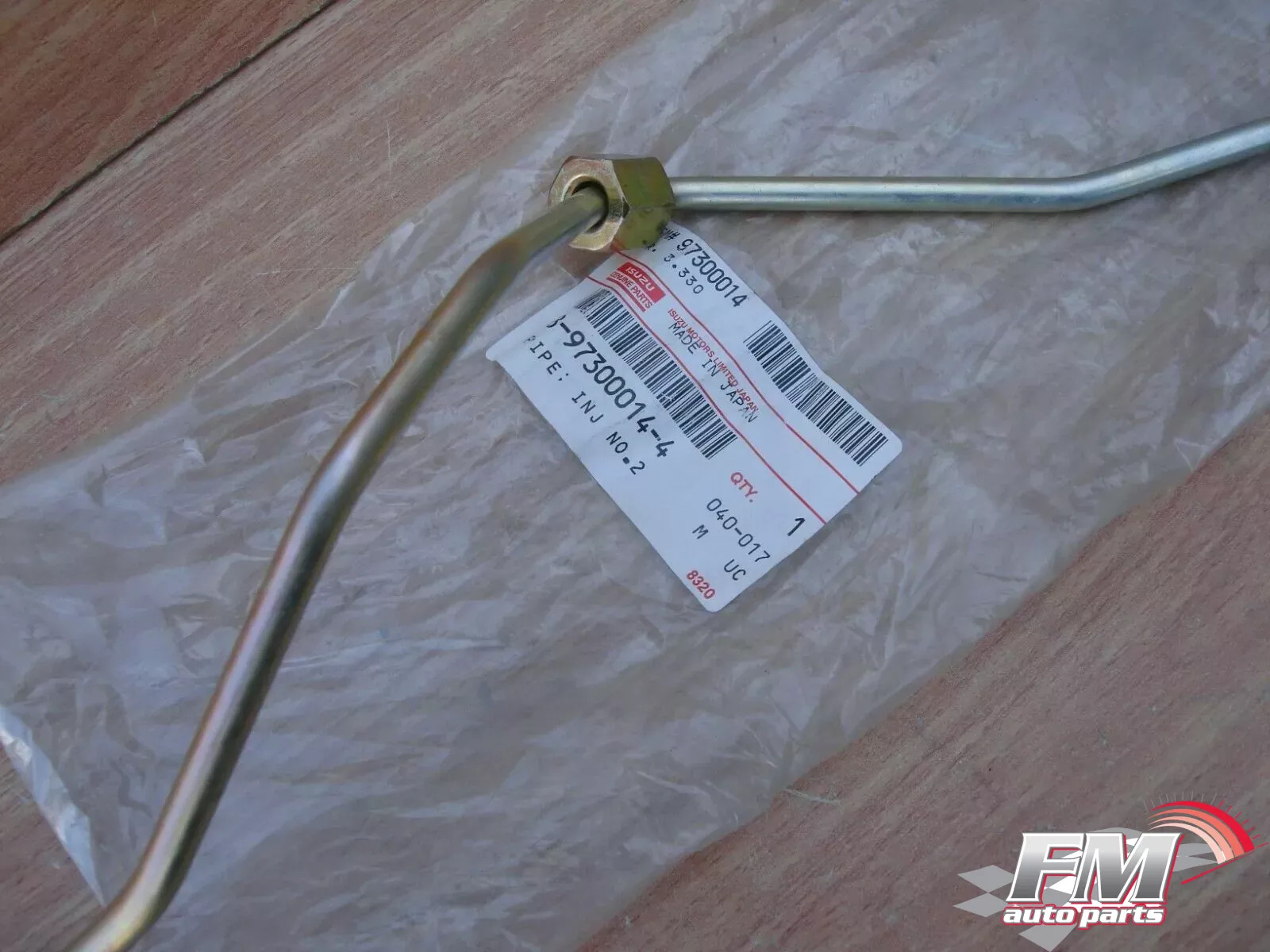 Fuel Injection Pipe 2 fits Isuzu Pickup Chevrolet LUV Opel Campo 4JA1T Genuine 8973000142 Fuel Injection Pipe 2 fits Isuzu Pickup Chevrolet LUV Opel Campo 4JA1T Genuine 8973000142
