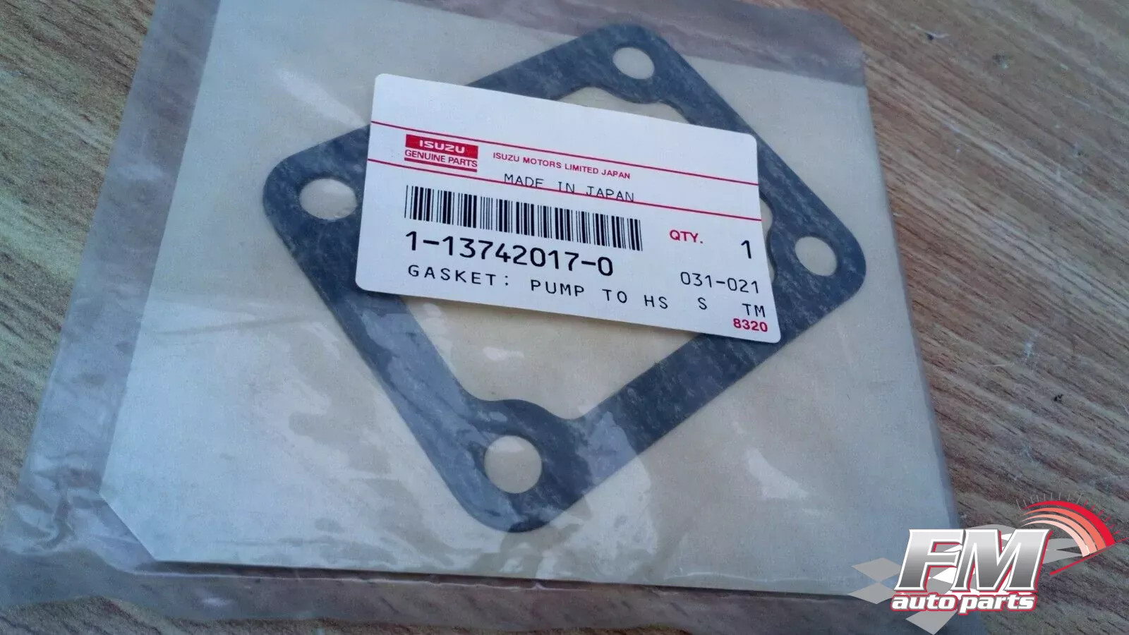 Water Pump Gasket to Housing fits Isuzu Bus Truck Hitachi 1137420170 Genuine Water Pump Gasket to Housing fits Isuzu Bus Truck Hitachi 1137420170 Genuine