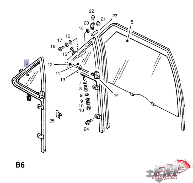 Door Window Ventilator Right fits Isuzu Pickup TF Opel Campo Chevrolet LUV 8970376451 Door Window Ventilator Right fits Isuzu Pickup TF Opel Campo Chevrolet LUV 8970376451