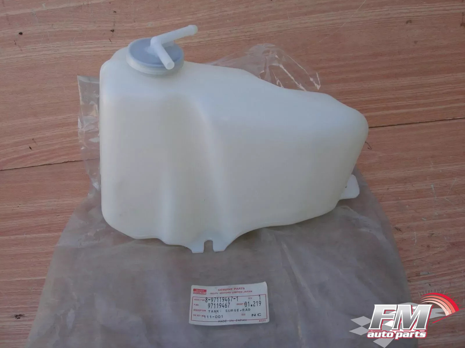 Header Overflow Tank fits Isuzu Pickup Chevrolet LUV Opel Campo 4JG2 Genuine 8971194671 Header Overflow Tank fits Isuzu Pickup Chevrolet LUV Opel Campo 4JG2 Genuine 8971194671
