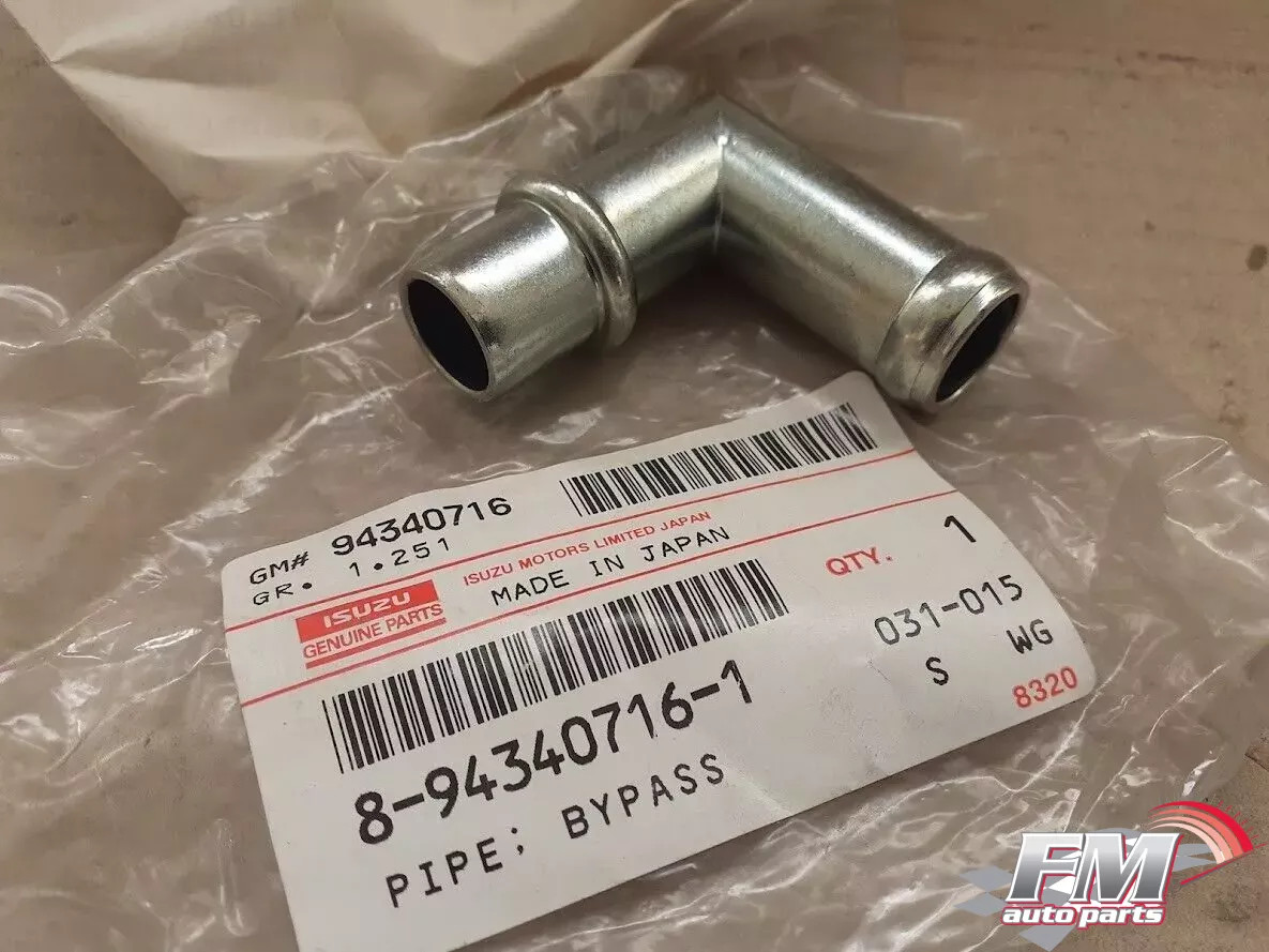 Thermostat Housing Pipe fits Isuzu Chevrolet 4JA1 4JB1 8943407161 Genuine Thermostat Housing Pipe fits Isuzu Chevrolet 4JA1 4JB1 8943407161 Genuine