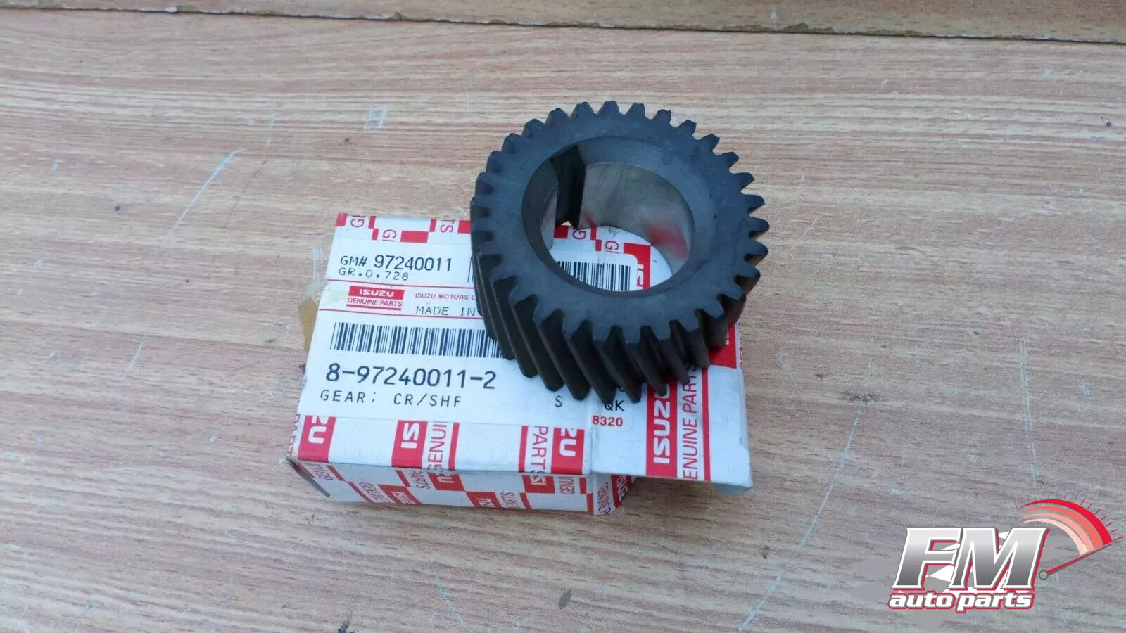 Crankshaft Gear Z=30 fits Isuzu 4JA1 4JH1 8972400112 Genuine Crankshaft Gear Z=30 fits Isuzu 4JA1 4JH1 8972400112 Genuine