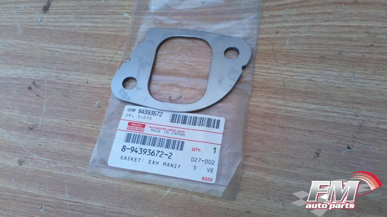 2x Exhaust Manifold Gasket fits Isuzu Bus Truck 8943936722 Genuine 2x Exhaust Manifold Gasket fits Isuzu Bus Truck 8943936722 Genuine