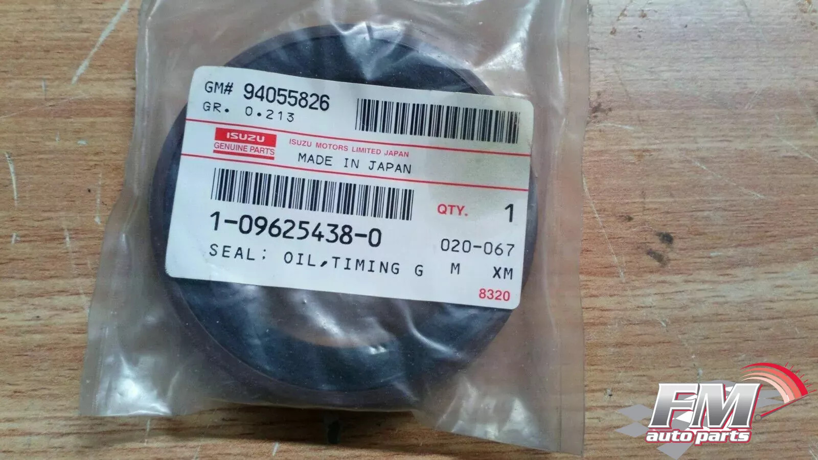 Crankshaft Front Timing Oil Seal fits Isuzu 4BD1 6BD1 6BG1 1096254380 Genuine Crankshaft Front Timing Oil Seal fits Isuzu 4BD1 6BD1 6BG1 1096254380 Genuine