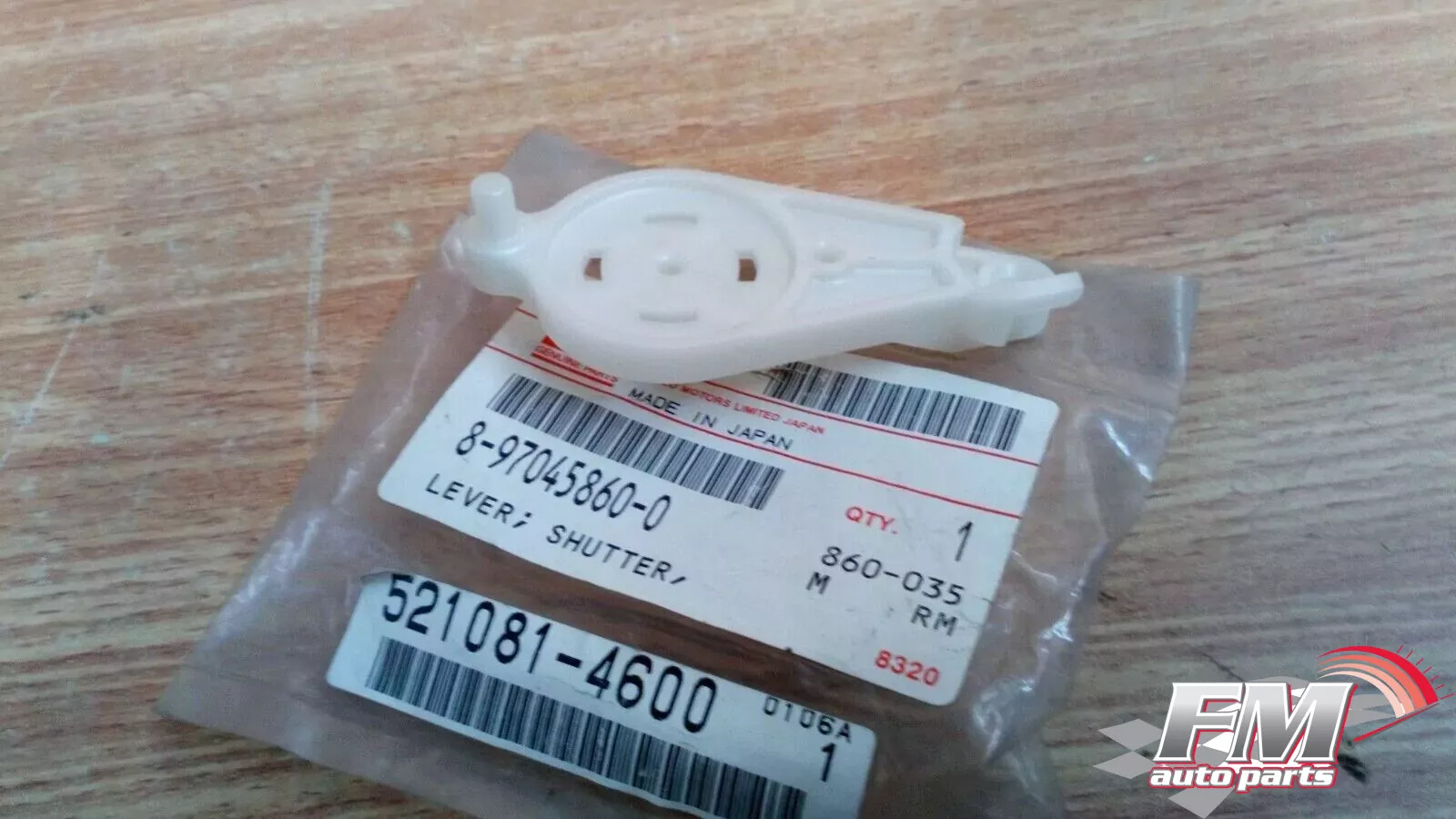 Heater Lever fits Isuzu Pickup TF Chevrolet LUV Opel Campo Monterey Genuine 8970458600 Heater Lever fits Isuzu Pickup TF Chevrolet LUV Opel Campo Monterey Genuine 8970458600