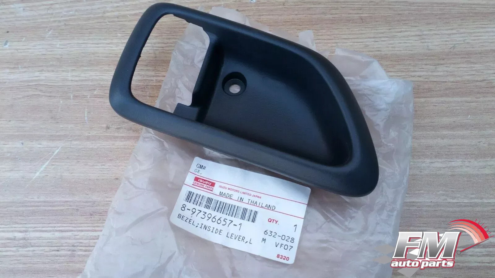 Interior Door Handle Bezel Front Rear Left fits Isuzu Dmax D-Max Rodeo Denver 8973966571 Interior Door Handle Bezel Front Rear Left fits Isuzu Dmax D-Max Rodeo Denver 8973966571