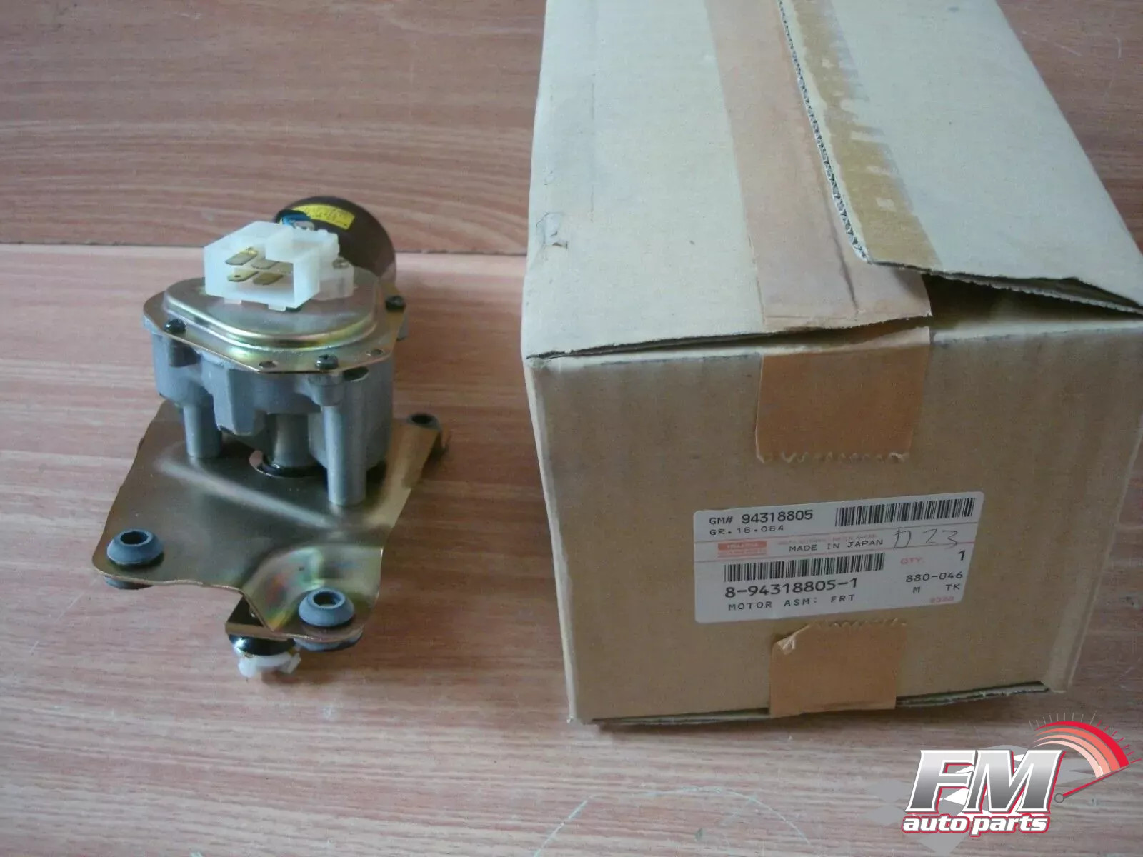 Wiper Motor Front fits Isuzu MU UCS69 Pickup TFS TFR Chevrolet LUV Genuine 8943188051
