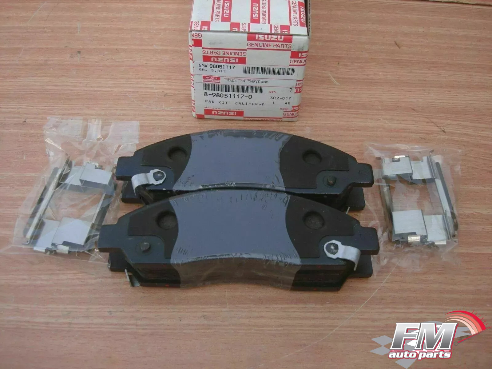 Brake Pads Front fits Isuzu Chevrolet D-Max Holden Colorado TFS85 TFR85 TFS86 8980511170 Brake Pads Front fits Isuzu Chevrolet D-Max Holden Colorado TFS85 TFR85 TFS86 8980511170