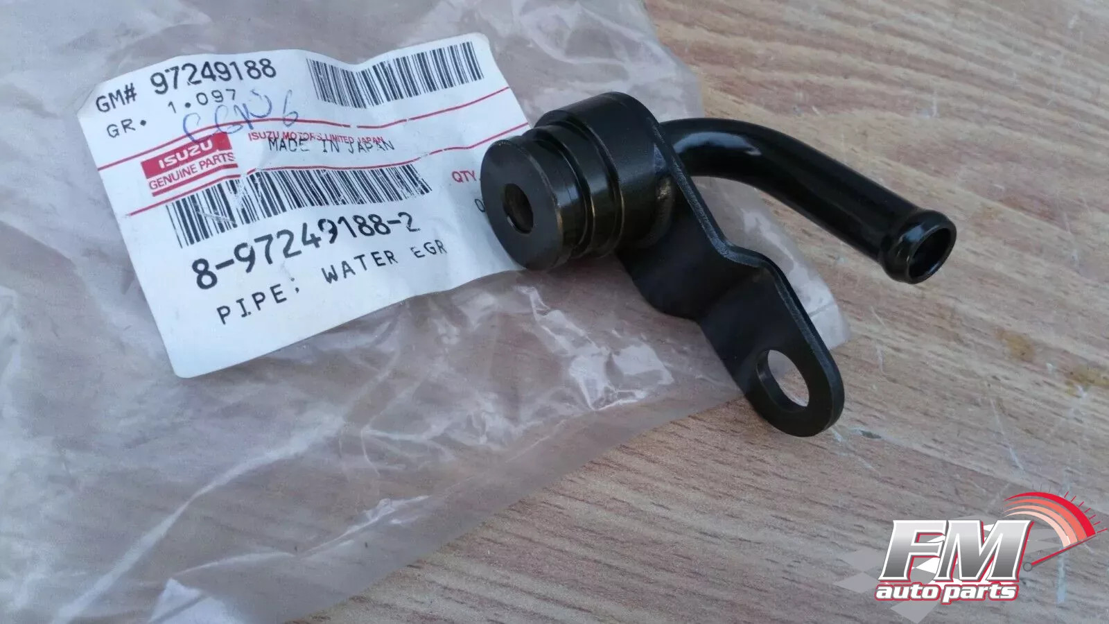 EGR Water Pipe fits Isuzu Pickup D-Max Rodeo Denver 8972491882 Genuine EGR Water Pipe fits Isuzu Pickup D-Max Rodeo Denver 8972491882 Genuine