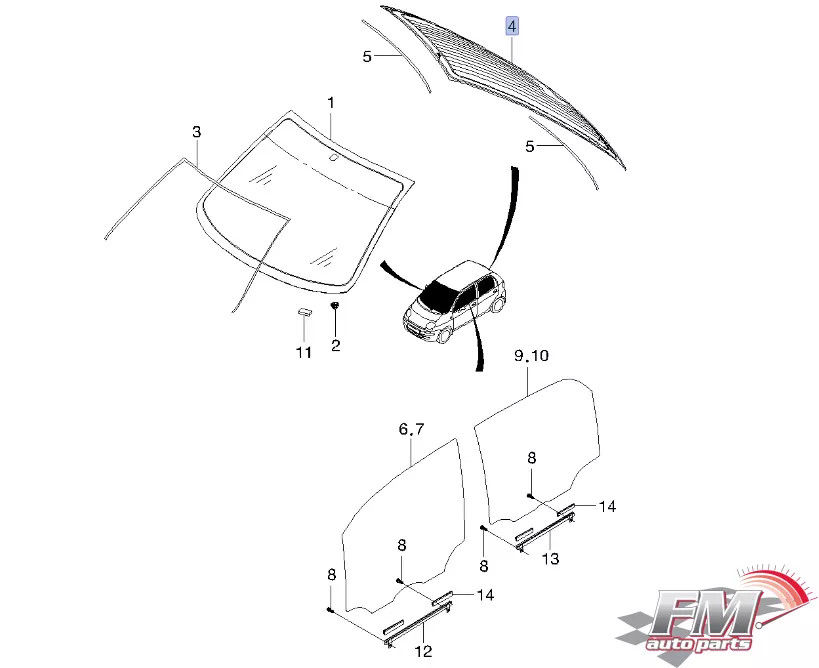 Windscreen Rear fits Chevrolet Daewoo Matiz Spark M100 96314512 Genuine 96569016 Windscreen Rear fits Chevrolet Daewoo Matiz Spark M100 96314512 Genuine 96569016