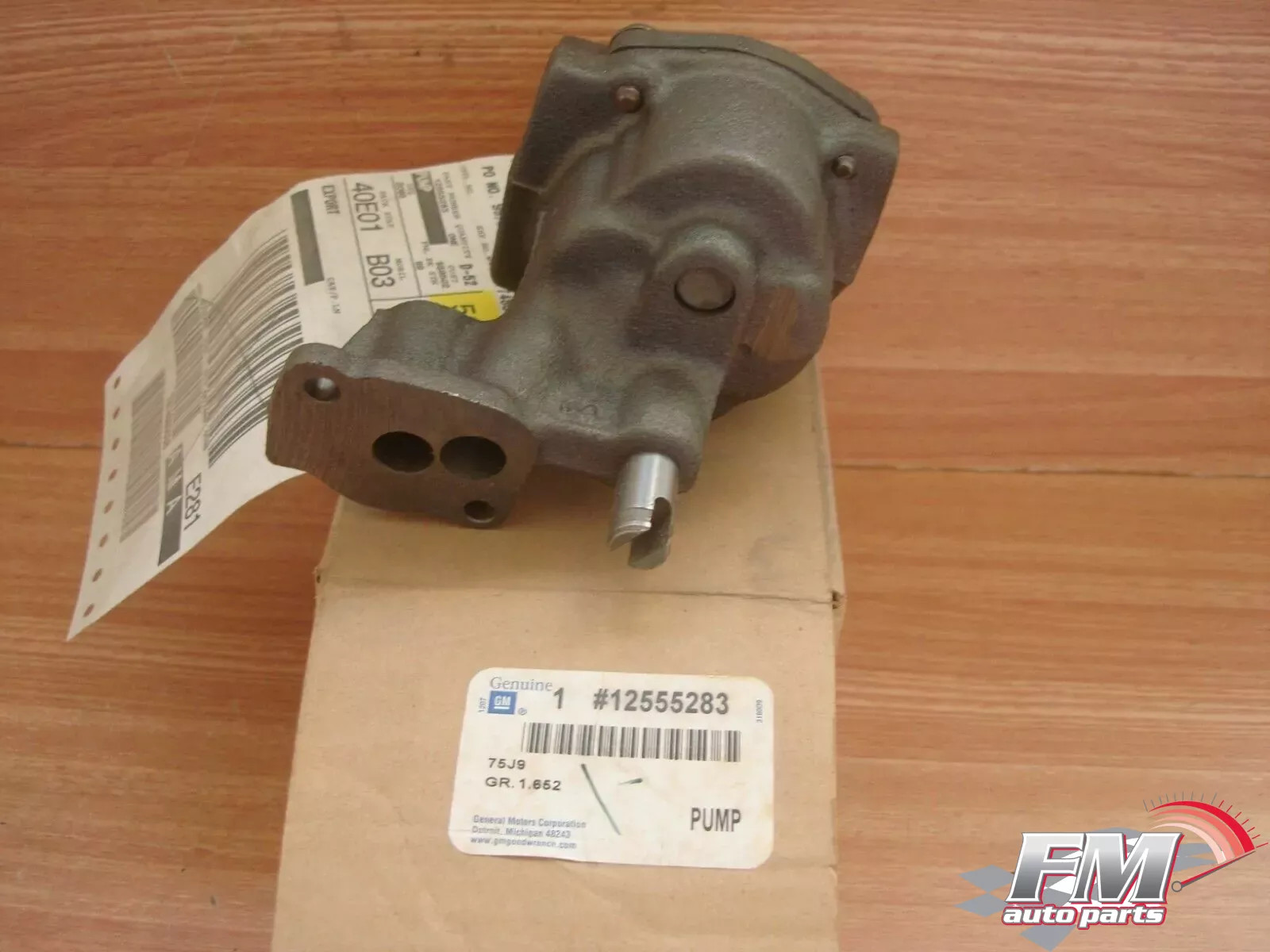 Oil Pump fits Chevrolet Blazer GMC Jimmy 4.3 V6 12555283 Genuine