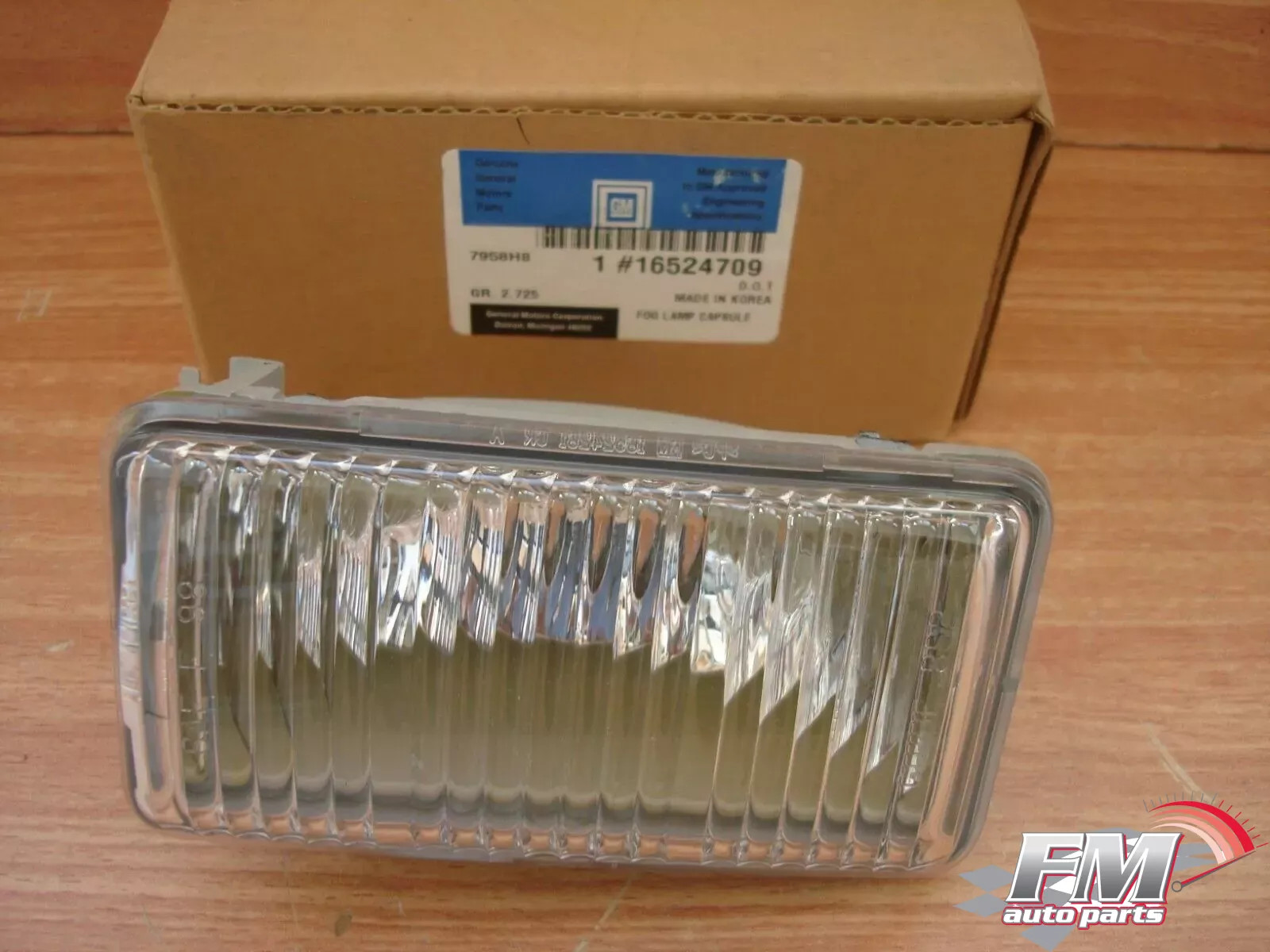 Fog Light Front Left fits Chevrolet Blazer GMC Jimmy 4.3 V6 16524709 Genuine Fog Light Front Left fits Chevrolet Blazer GMC Jimmy 4.3 V6 16524709 Genuine