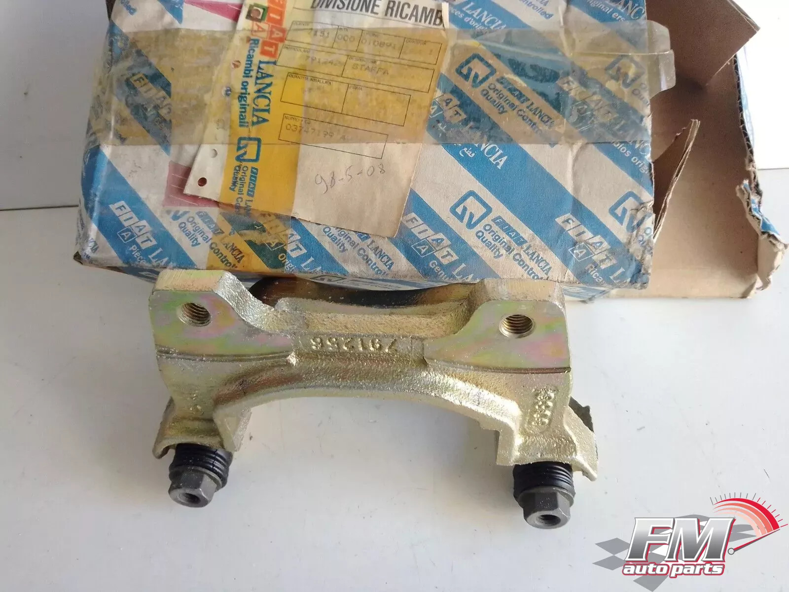 Brake Caliper Bracket Front fits Fiat Lancia Alfa Romeo 791242 Genuine Brake Caliper Bracket Front fits Fiat Lancia Alfa Romeo 791242 Genuine