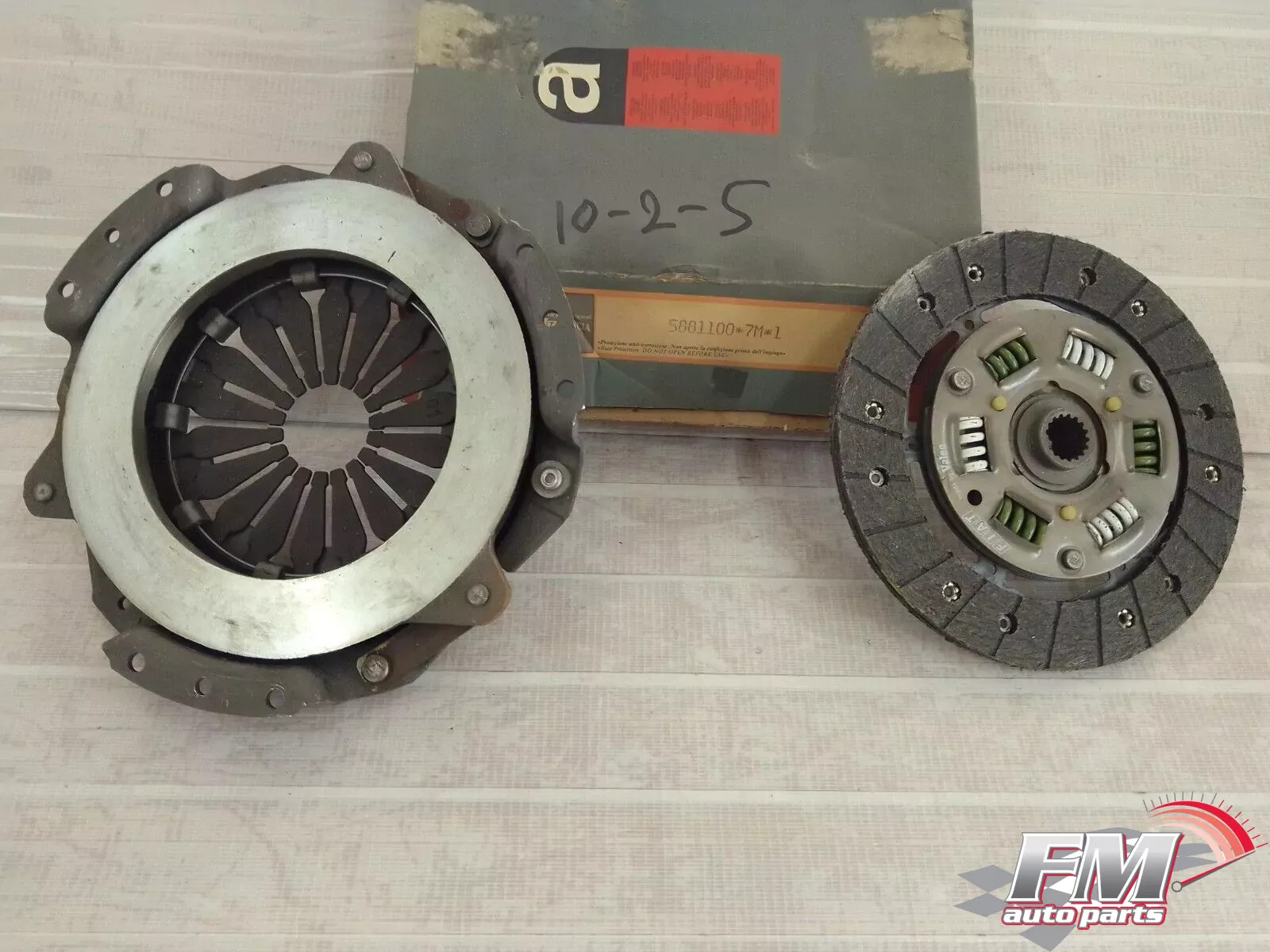 Clutch Kit w/o Bearing fits Fiat 127 128 Zastava Lancia Y10 5881100 Genuine Clutch Kit w/o Bearing fits Fiat 127 128 Zastava Lancia Y10 5881100 Genuine
