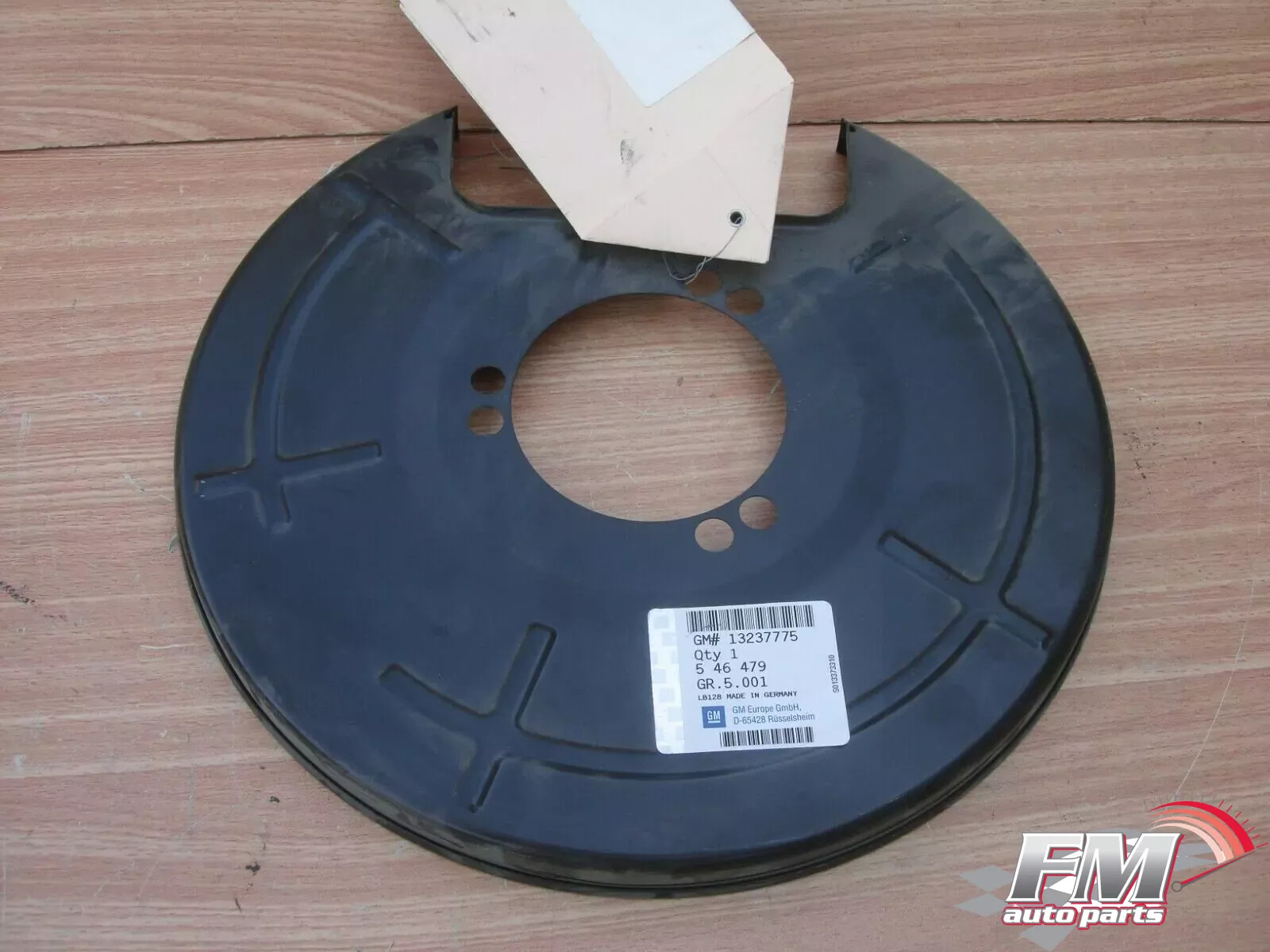 Brake Disc Shield Rear Left fits Opel Vauxhall Insignia 13237775 Genuine 546479 Brake Disc Shield Rear Left fits Opel Vauxhall Insignia 13237775 Genuine 546479